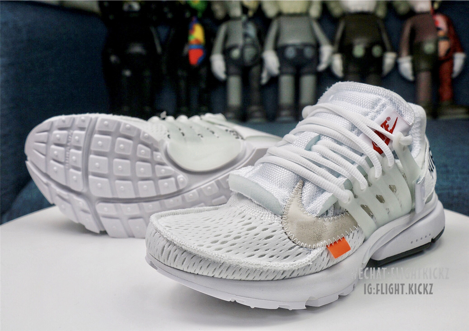 2018 Off White X Nike Presto Triple White
