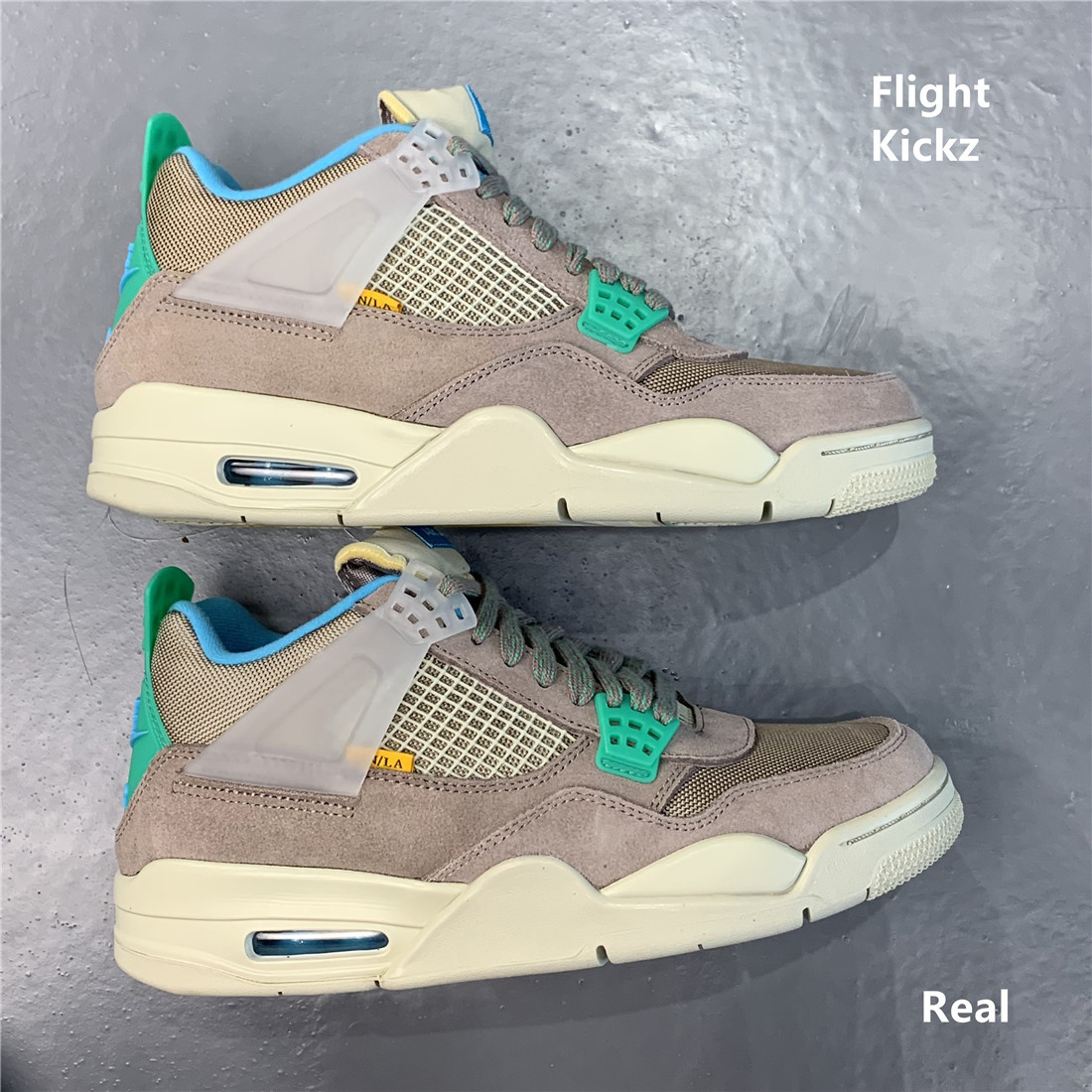 Union LA X Air Jordan 4 Retro Taupe Haze 2021 (LN5 A1 Batch)