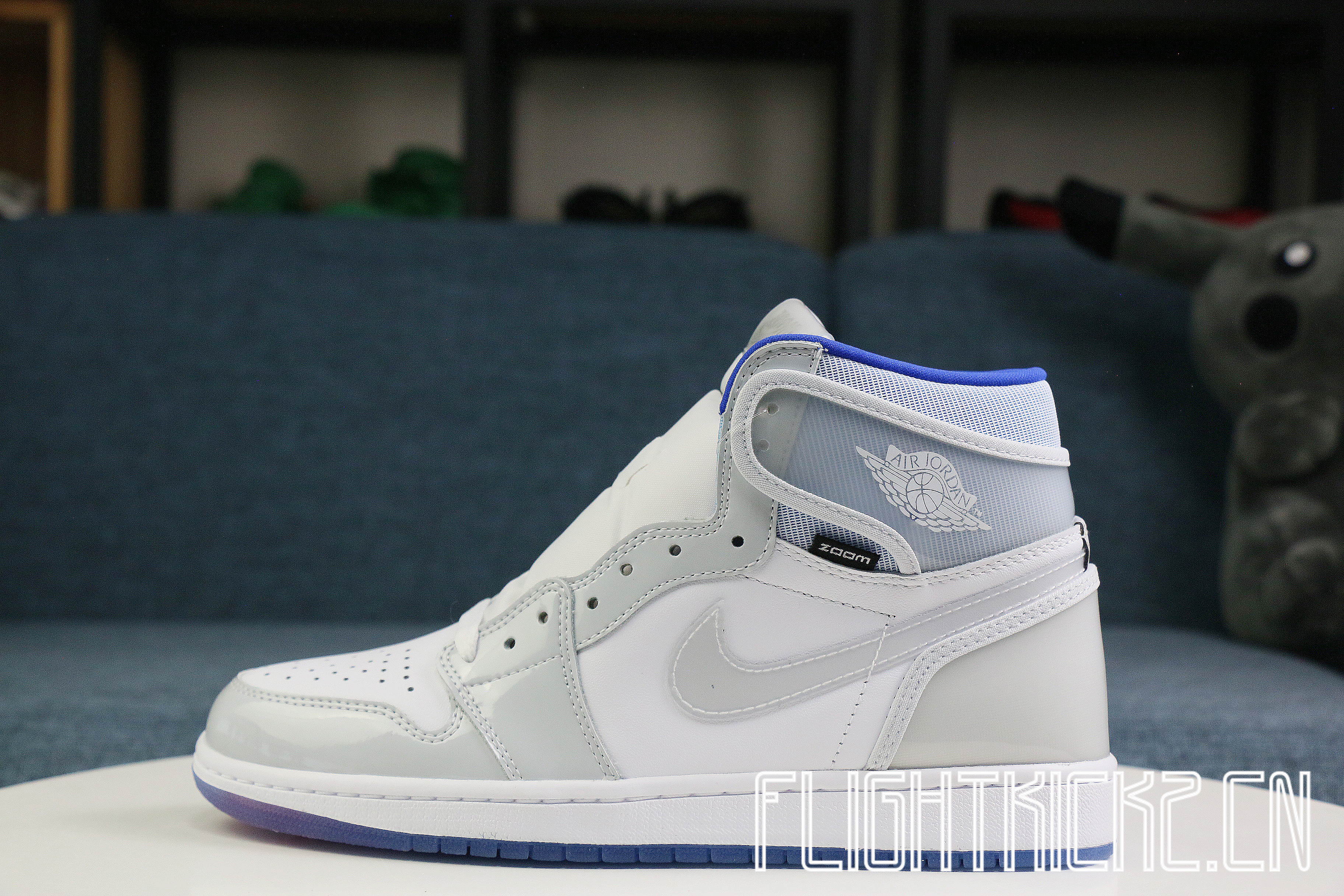 Jordan 1 Retro High Zoom White Racer Blue 2020