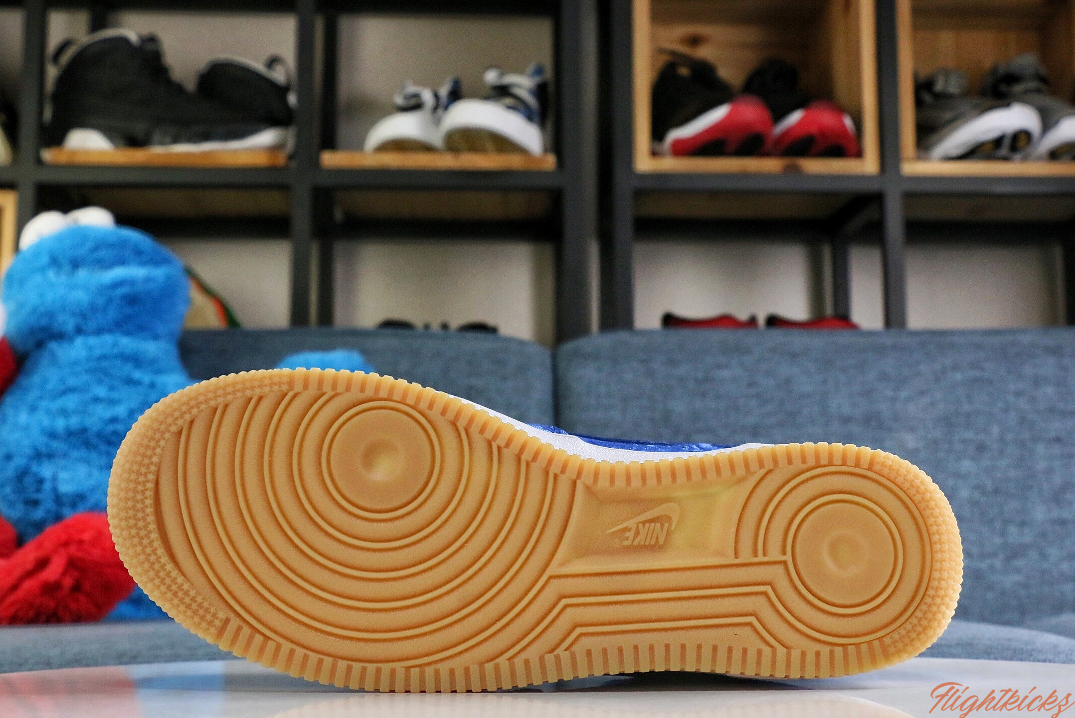 2019 CLOT x Nike Air Force 1 Low Game Royal