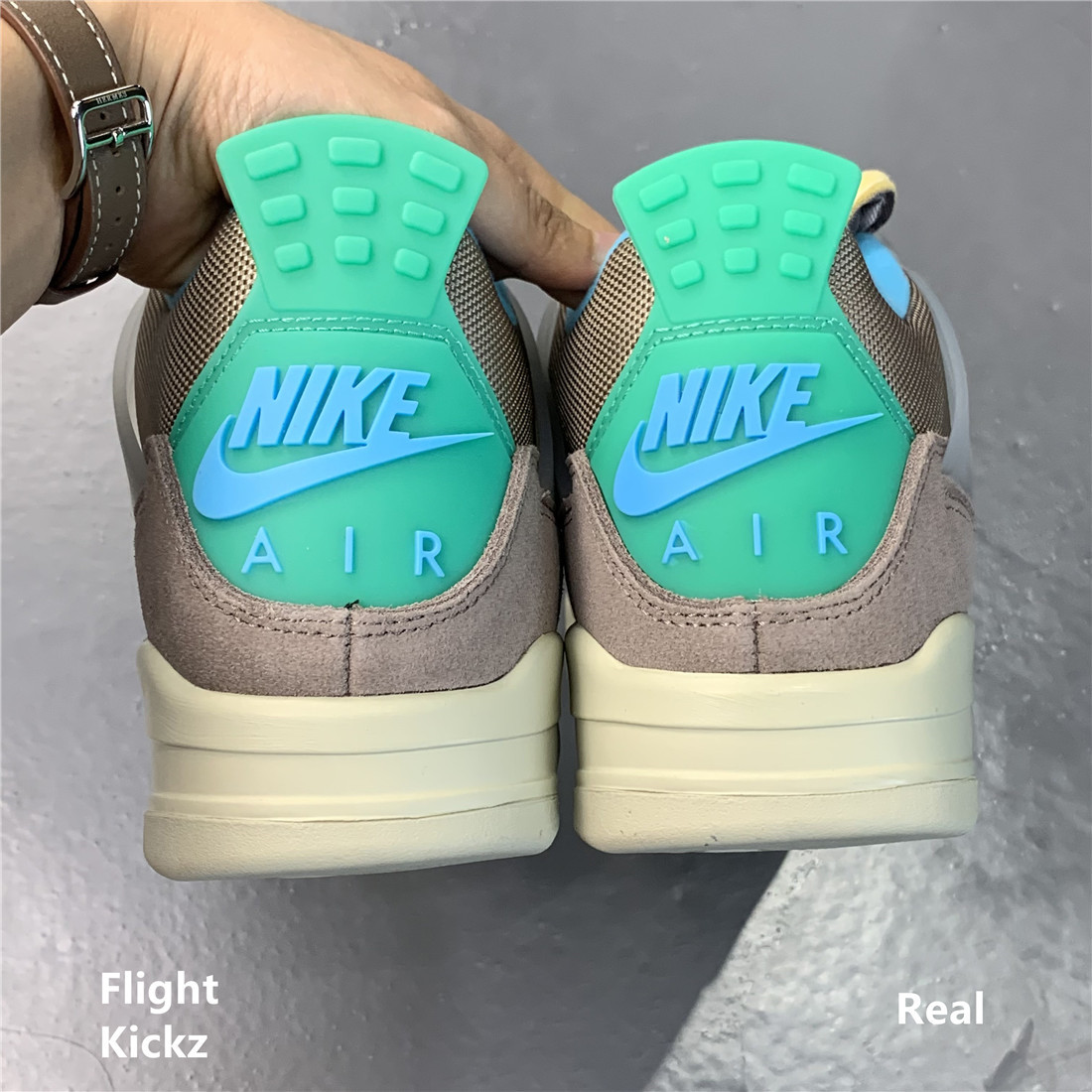 Union LA X Air Jordan 4 Retro Taupe Haze 2021 (LN5 A1 Batch)