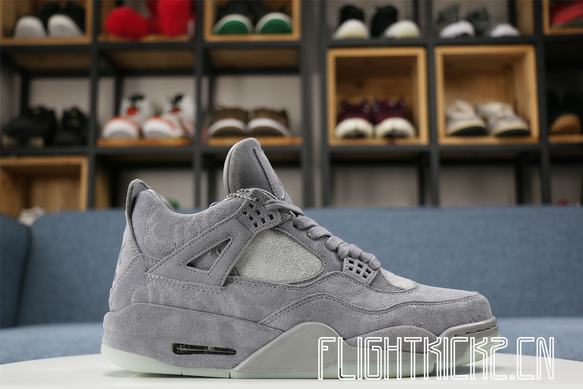 Kaws X Air Jordan 4 Retro Grey 2017 (LN5 A1 Batch)