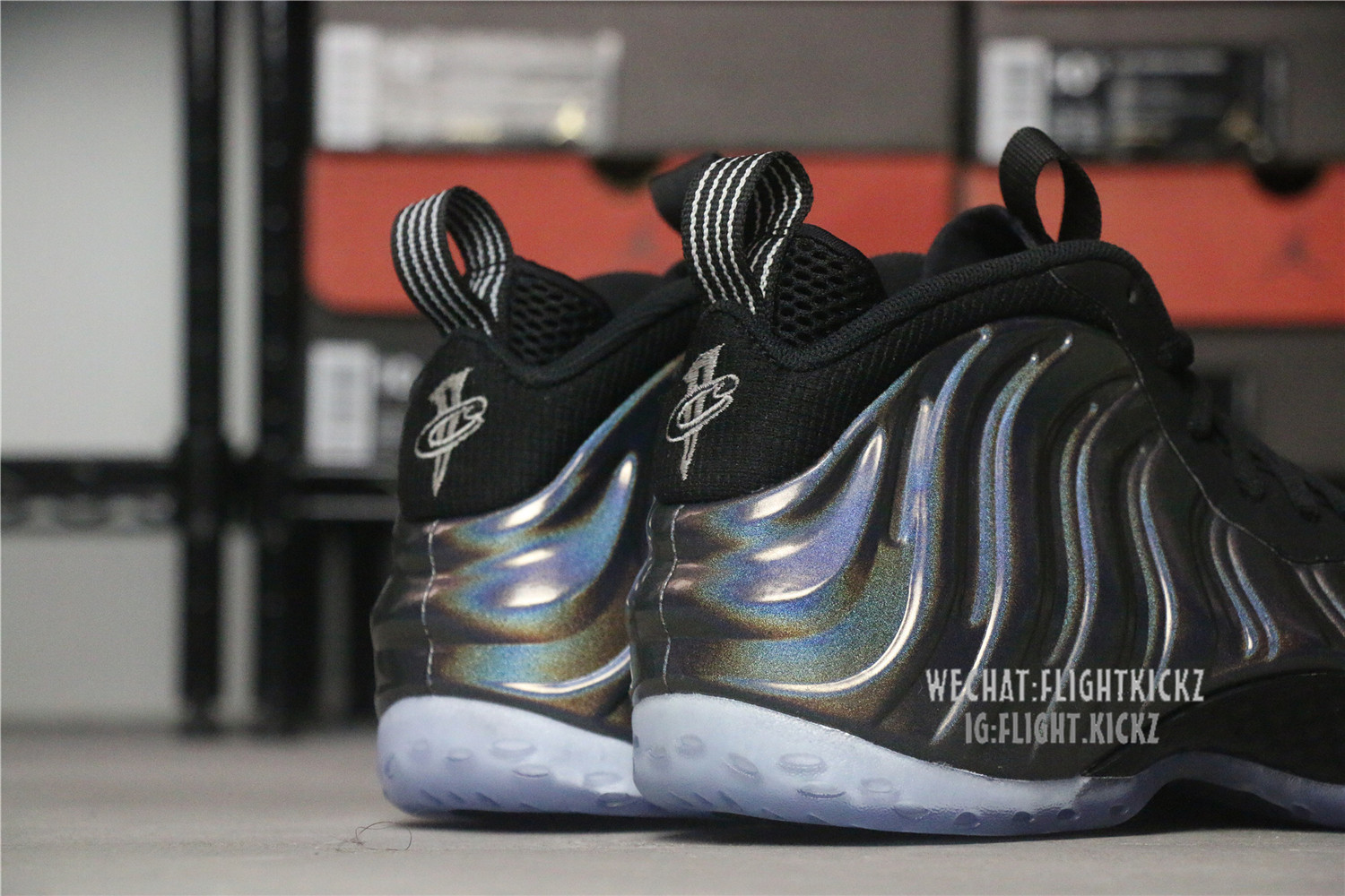 Air Foamposite One Hologram/Baron 2015