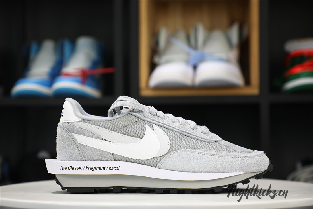 Fragment x Sacai x Nike LDWaffle Grey