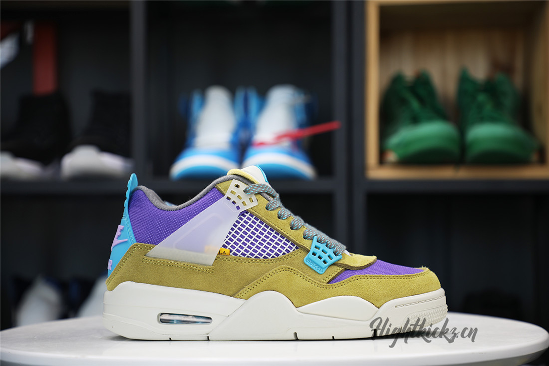 Union LA X Air Jordan 4 Retro “Desert Moss” 2021