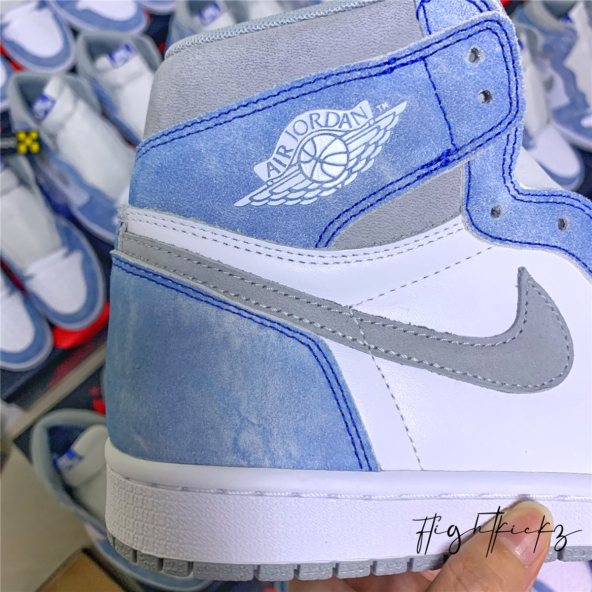 Jordan 1 Retro High OG Hyper Royal 2021(LN5 A1)