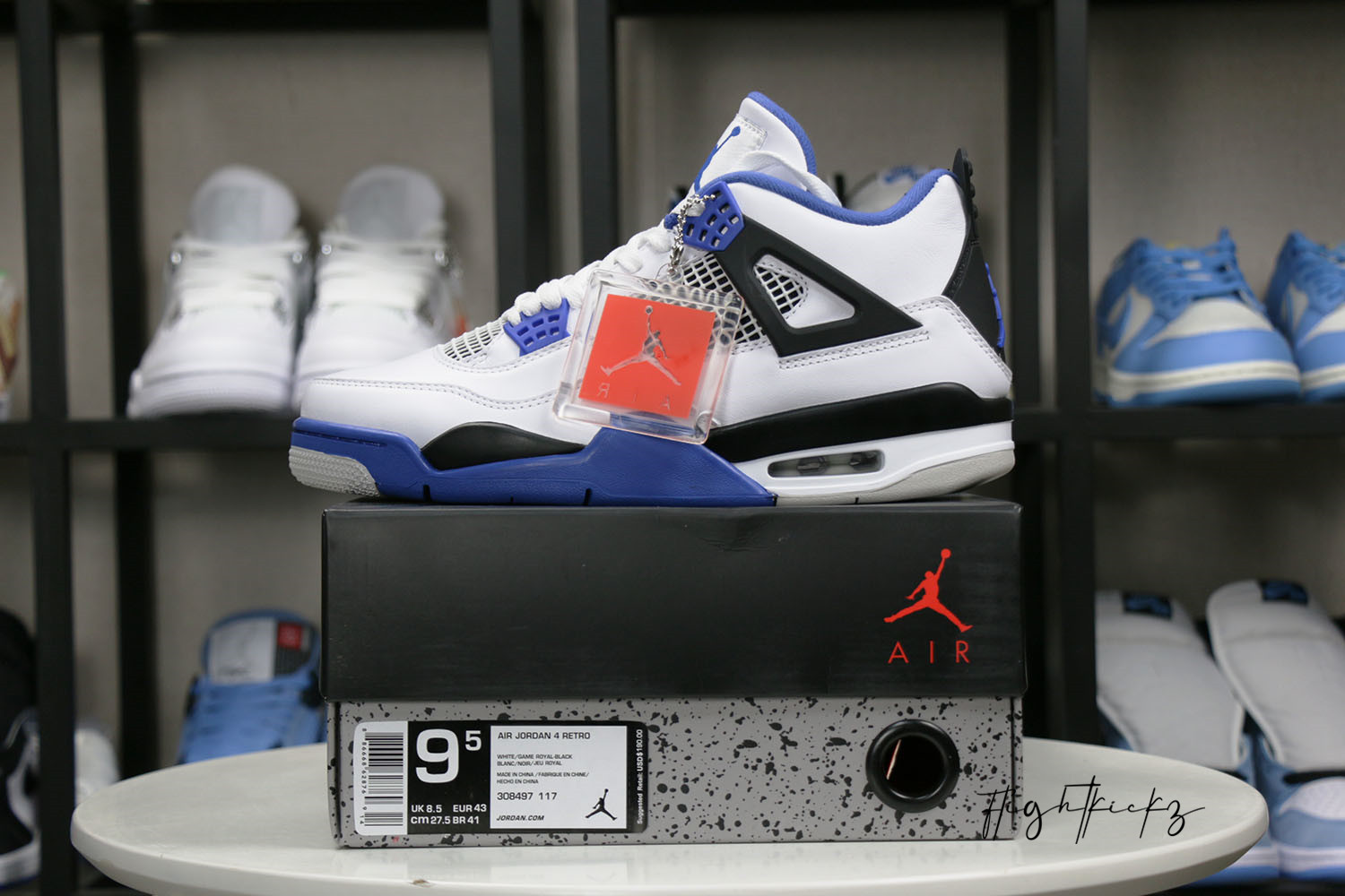 Air Jordan 4 Retro Motorsports 2017(LN5 A1 Batch)