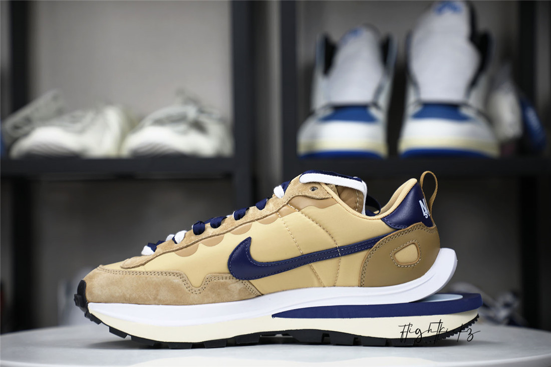 Nike Vaporwaffle sacai Sesame Blue Void 2021 (LN5 A1)