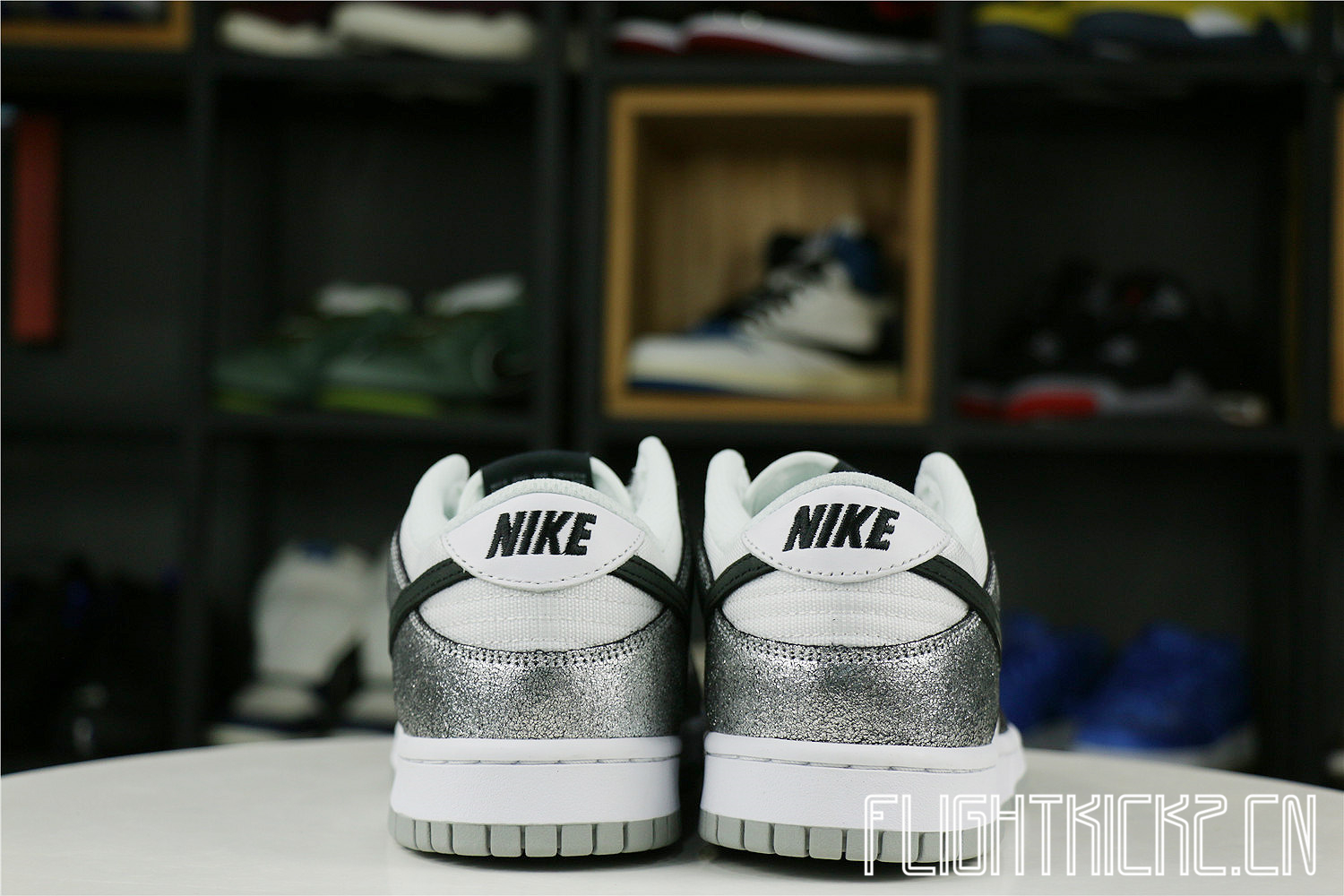 Nike Dunk Low Golden Gals Metallic Silver