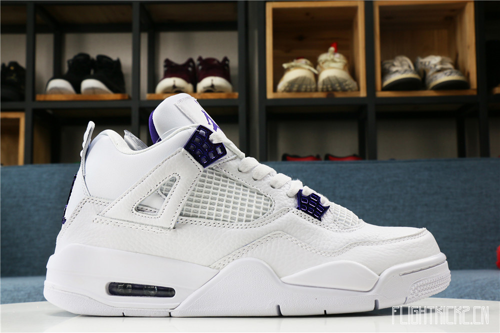 Air Jordan 4 Retro Purple Metallic 2020(LN5 A1 Batch)