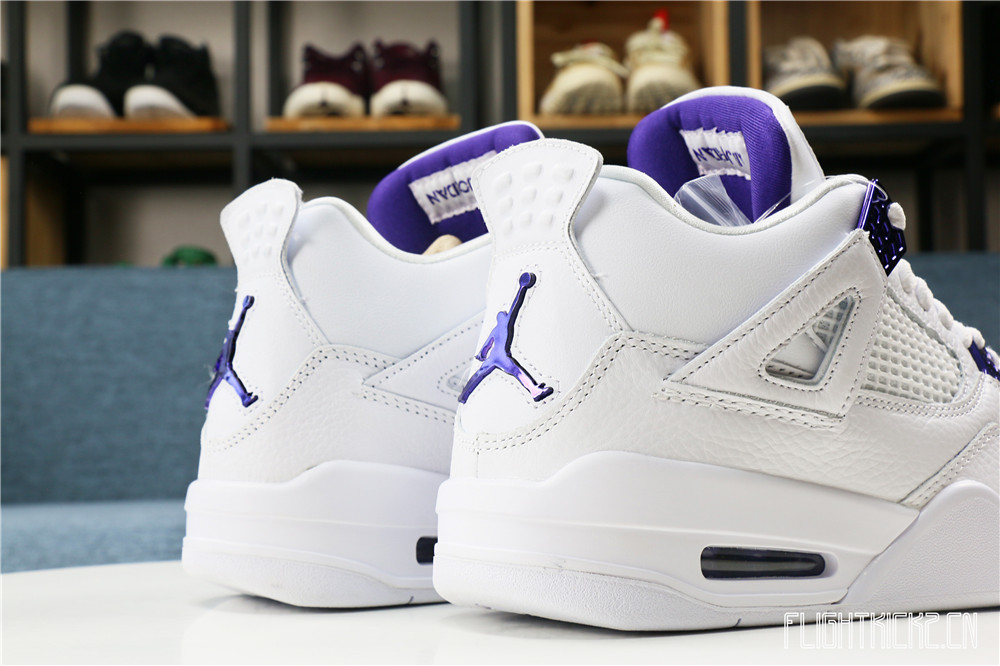 Air Jordan 4 Retro Purple Metallic 2020(LN5 A1 Batch)