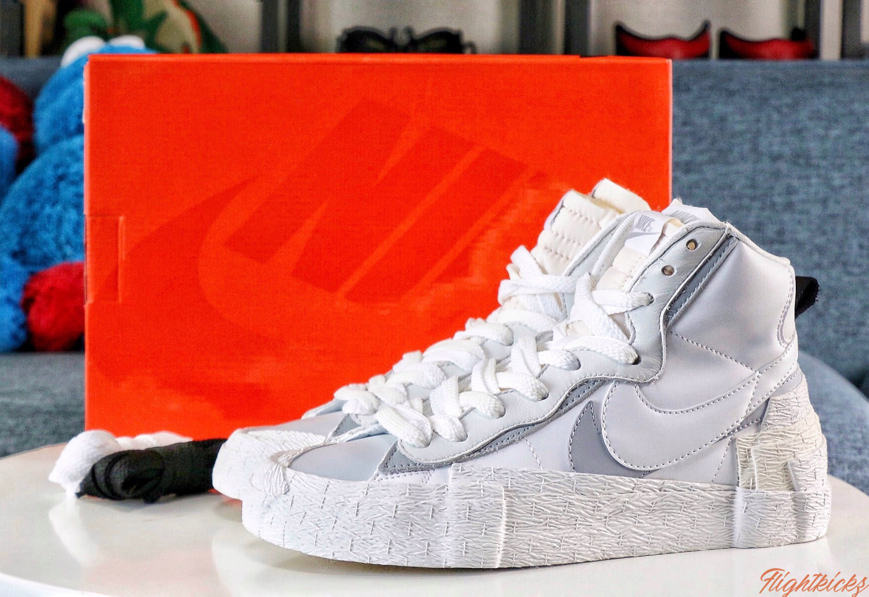 Sacai x Nike Black White Grey
