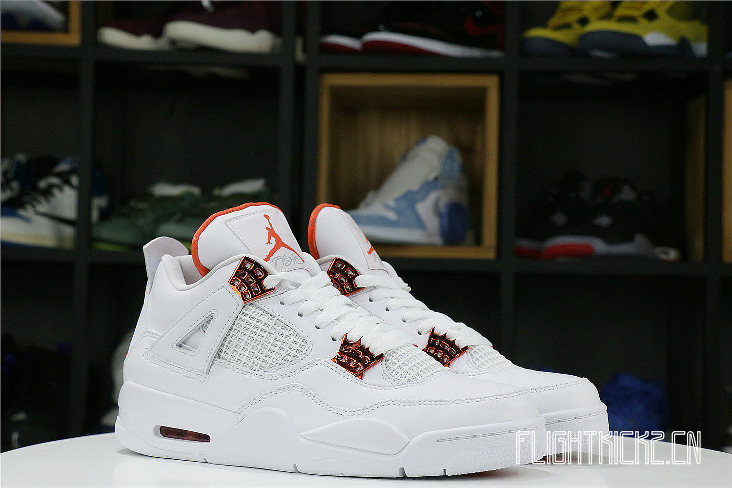 Air Jordan 4 Retro Orange Metallic 2020(LN5 A1 Batch)