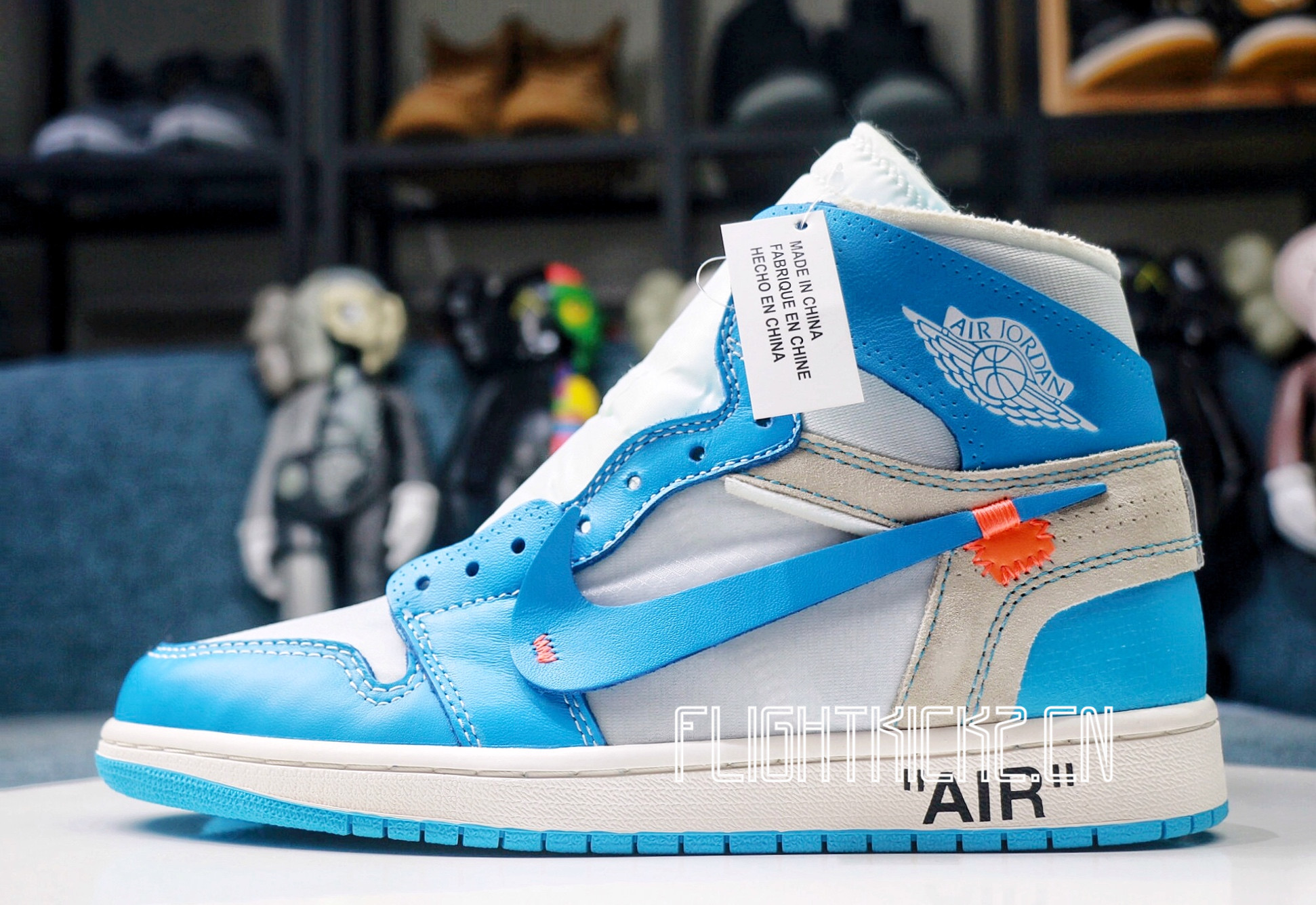 Off white X Air Jordan 1 UNC NRG 2018 (LN5 A1 Batch)