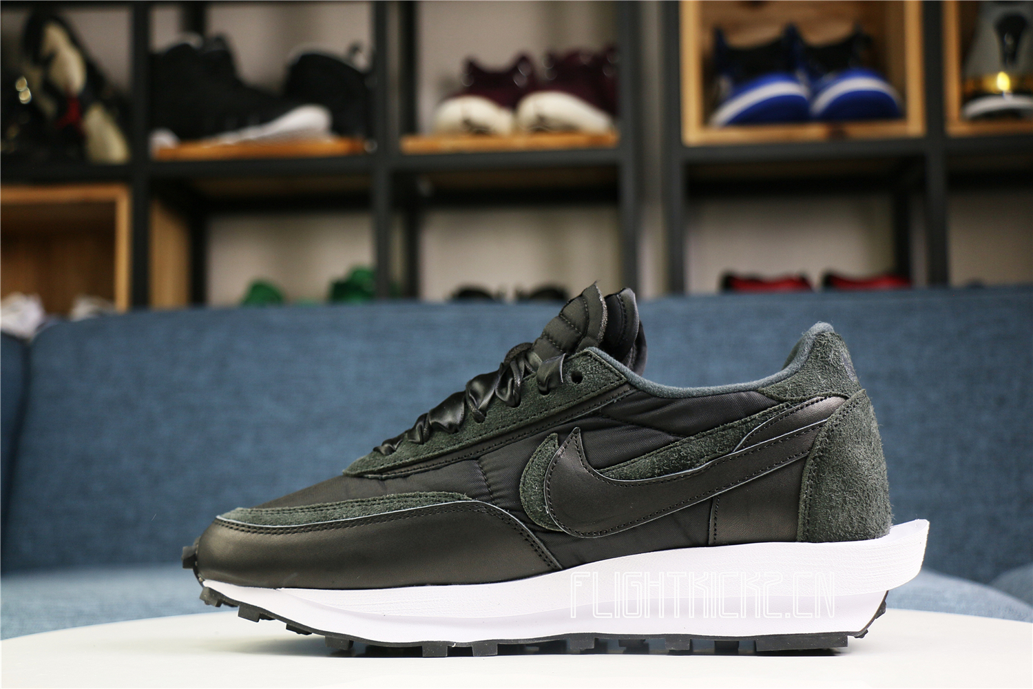 Nike LD Waffle Sacai Black Nylon 2020