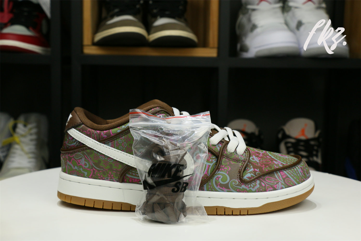 Nike SB Dunk Low Pro Paisley Brown