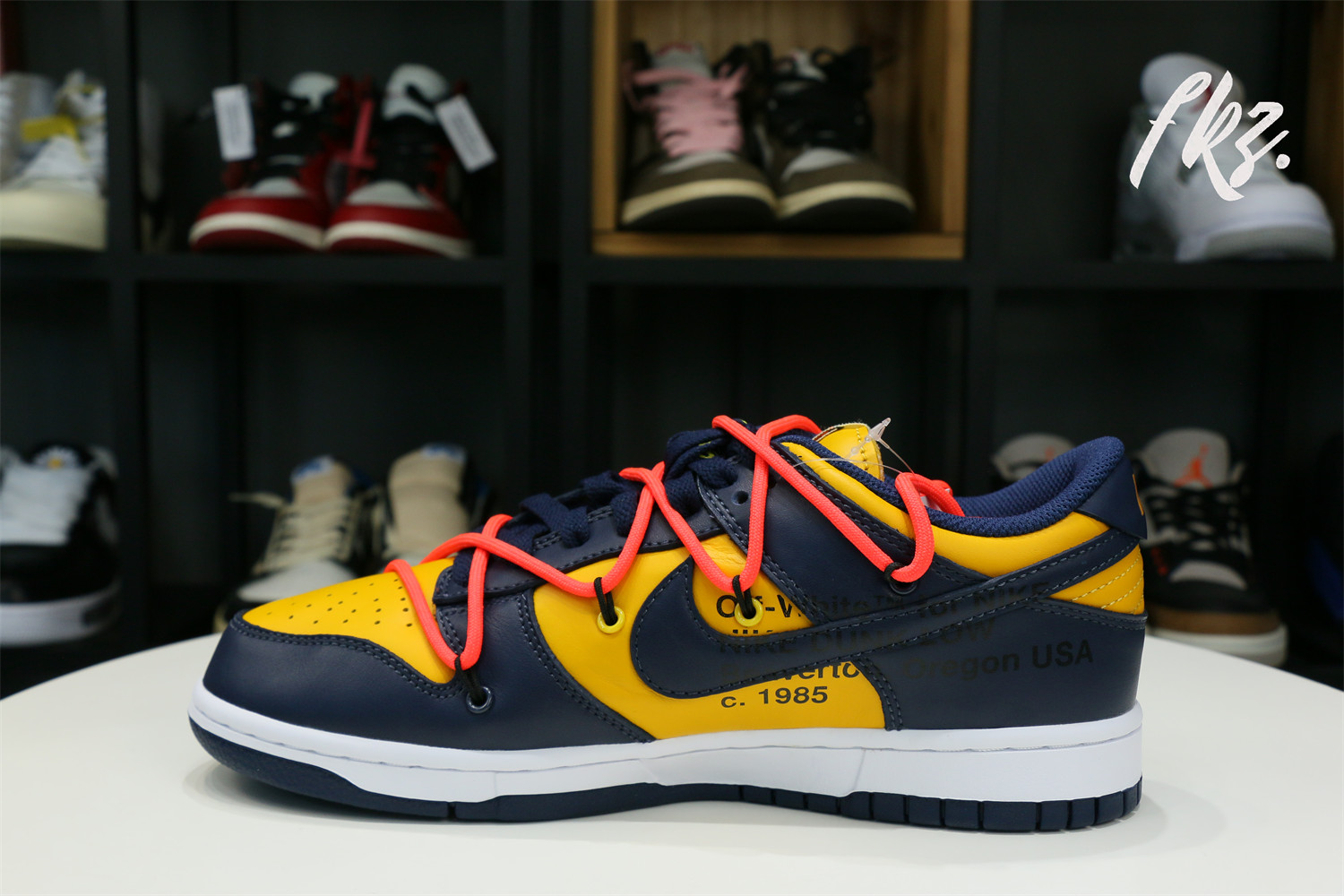 Off-White x Nike Dunk Low “Michigan” 2019(LN5 A1 Batch)