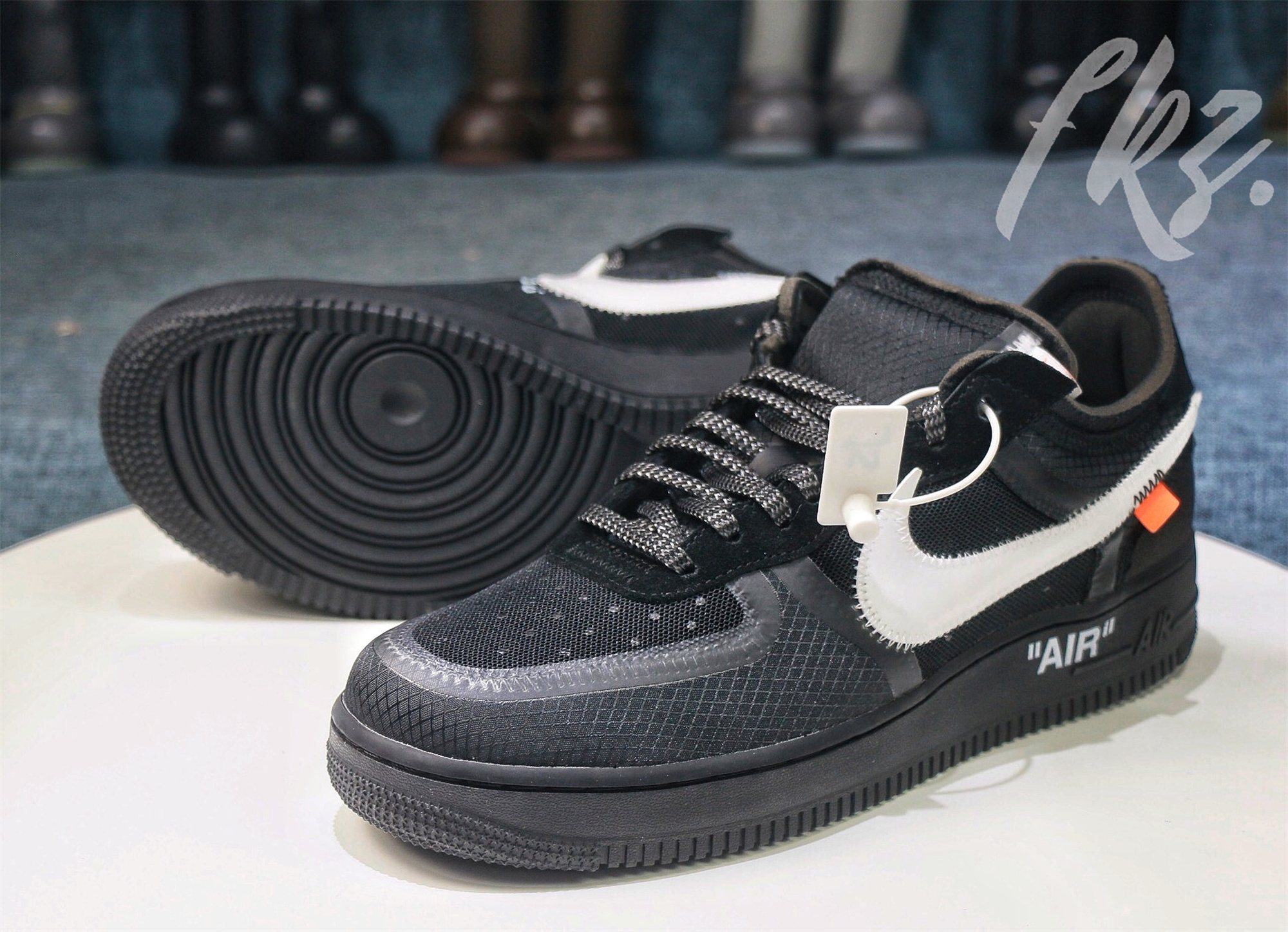 2018 Off White X Nike Air Force 1 Black