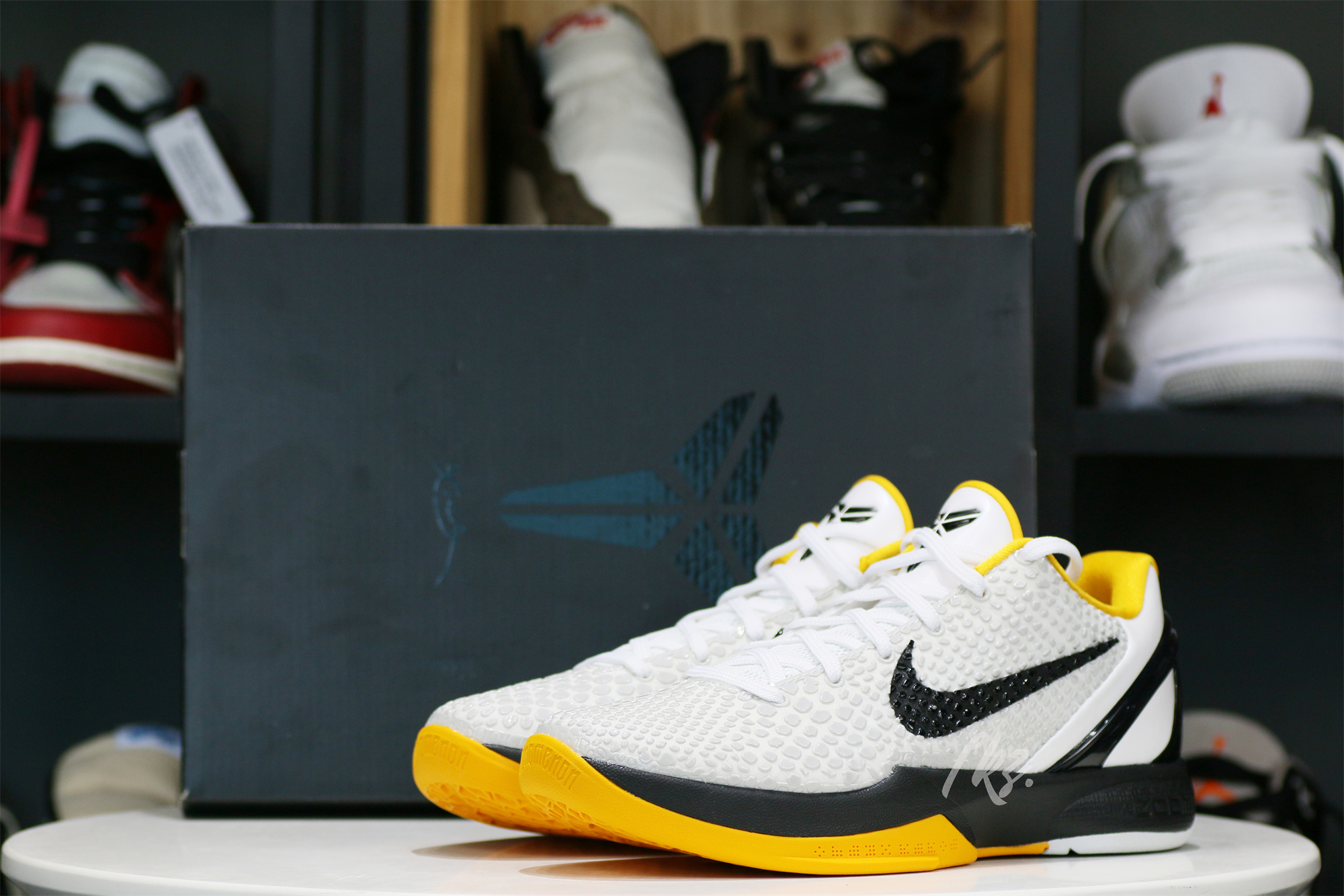 Nike Zoom Kobe 6 Protro Playoff Pack White Del Sol 2021 (Up to Size 14）(A1 Batch)