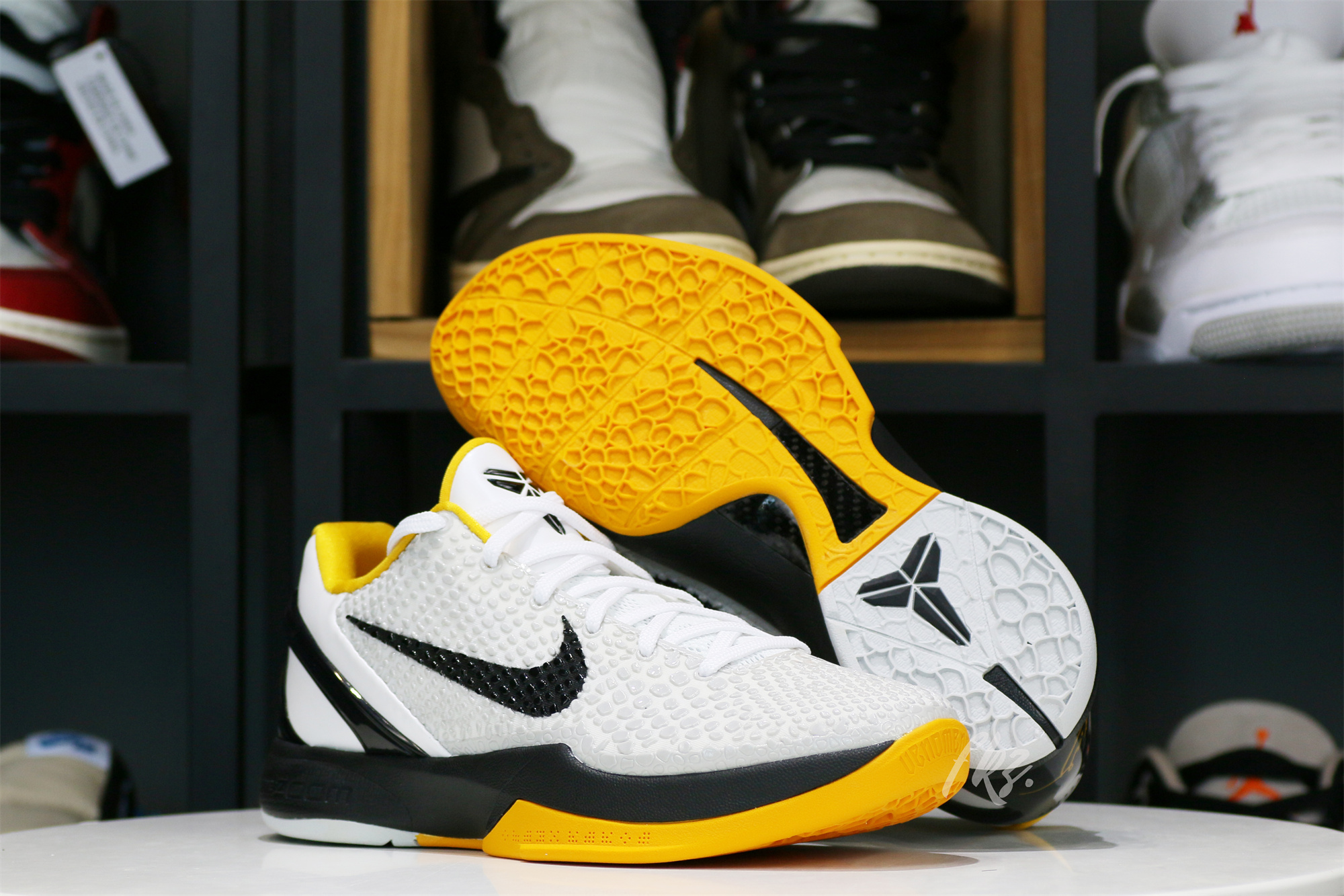 Nike Zoom Kobe 6 Protro Playoff Pack White Del Sol 2021 (Up to Size 14）(A1 Batch)