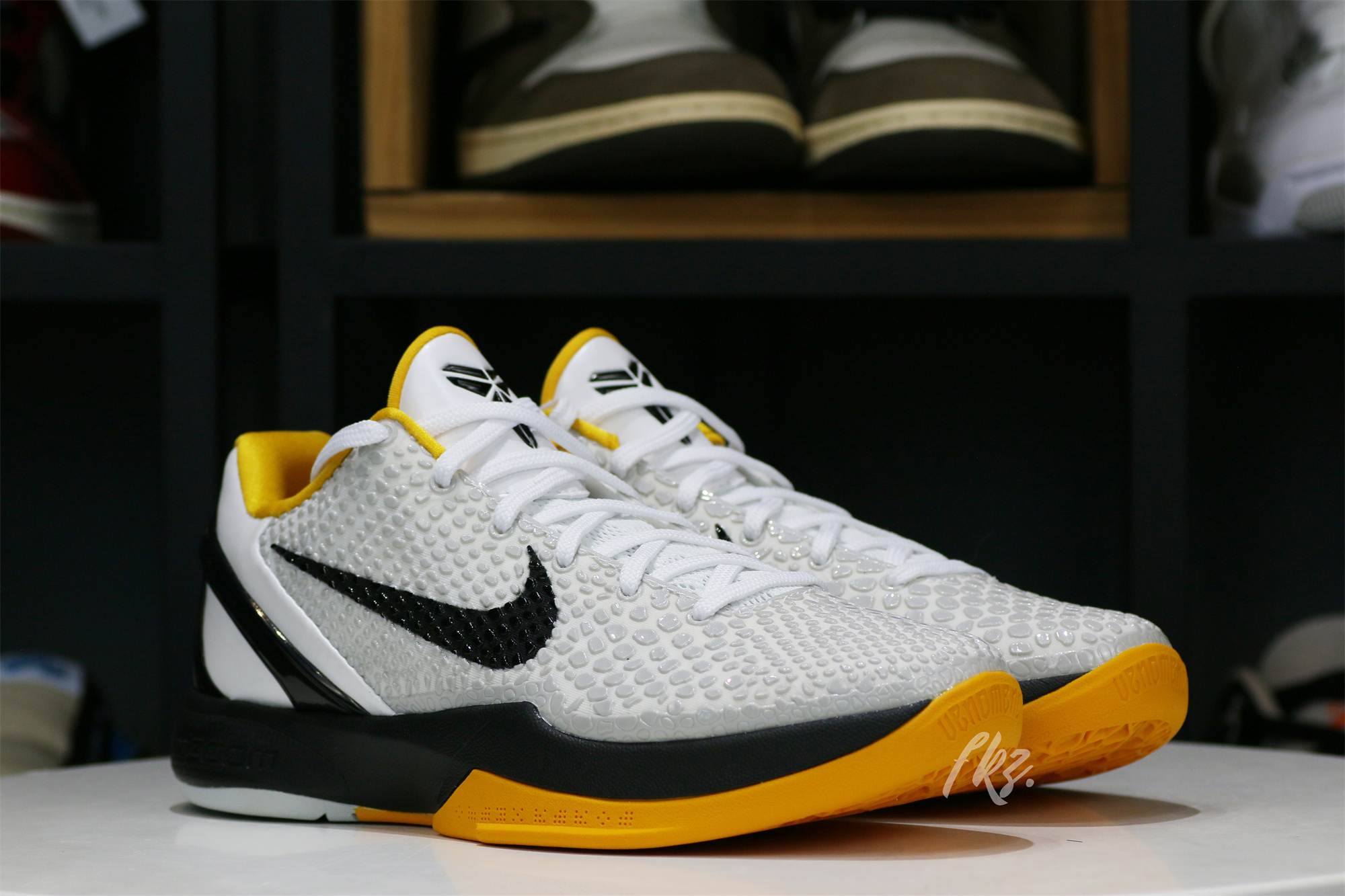 Nike Zoom Kobe 6 Protro Playoff Pack White Del Sol 2021 (Up to Size 14）(A1 Batch)