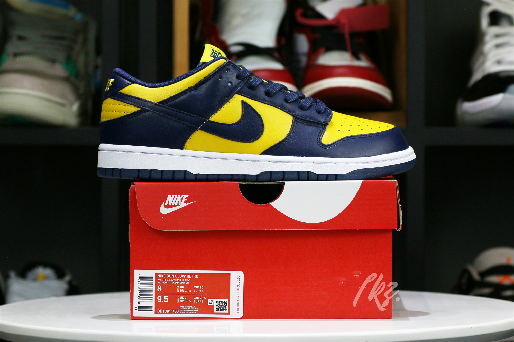 Nike Dunk Low “Michigan” 2021(LN5 A1 Batch)