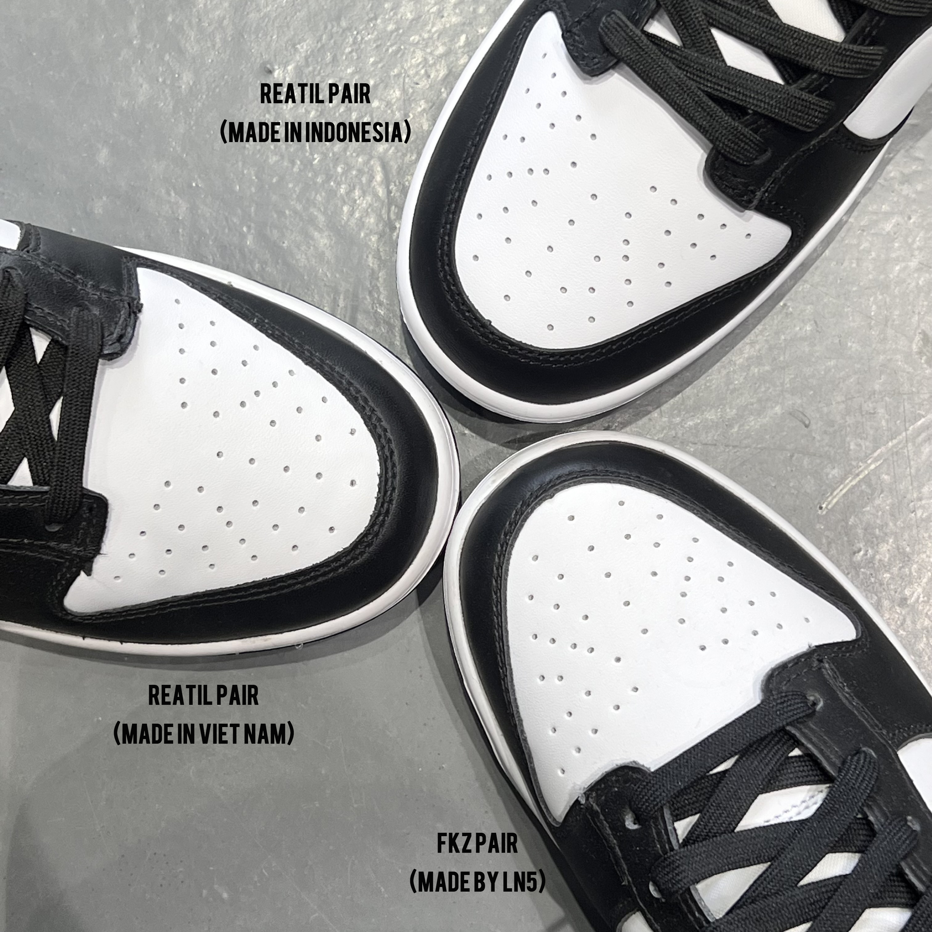 Nike Dunk Low Retro White Black Panda 2021(LN5 A1 Batch)