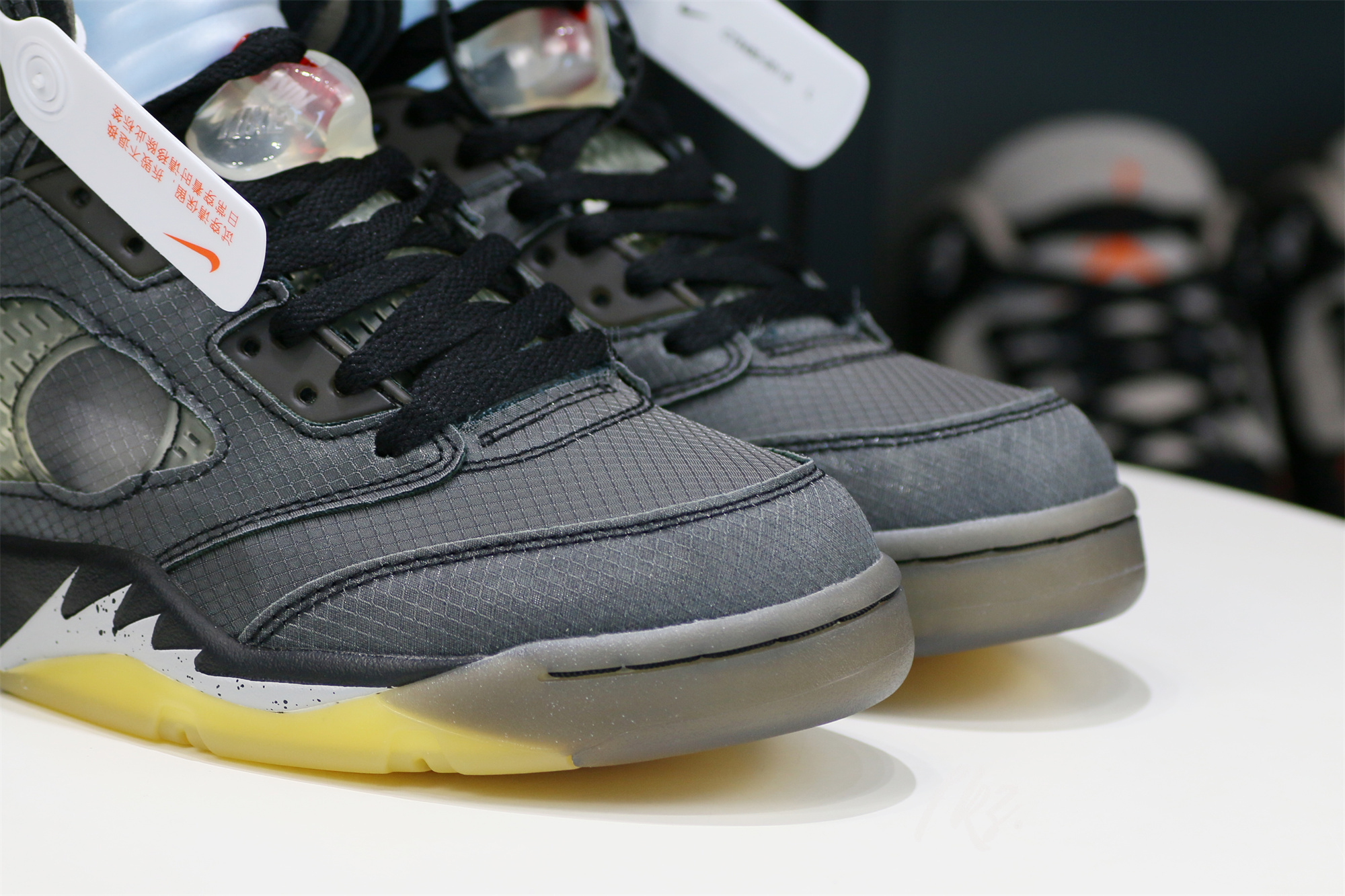 Off White x Air Jordan 5 Retro SP Muslin (LN5 A1 Batch)