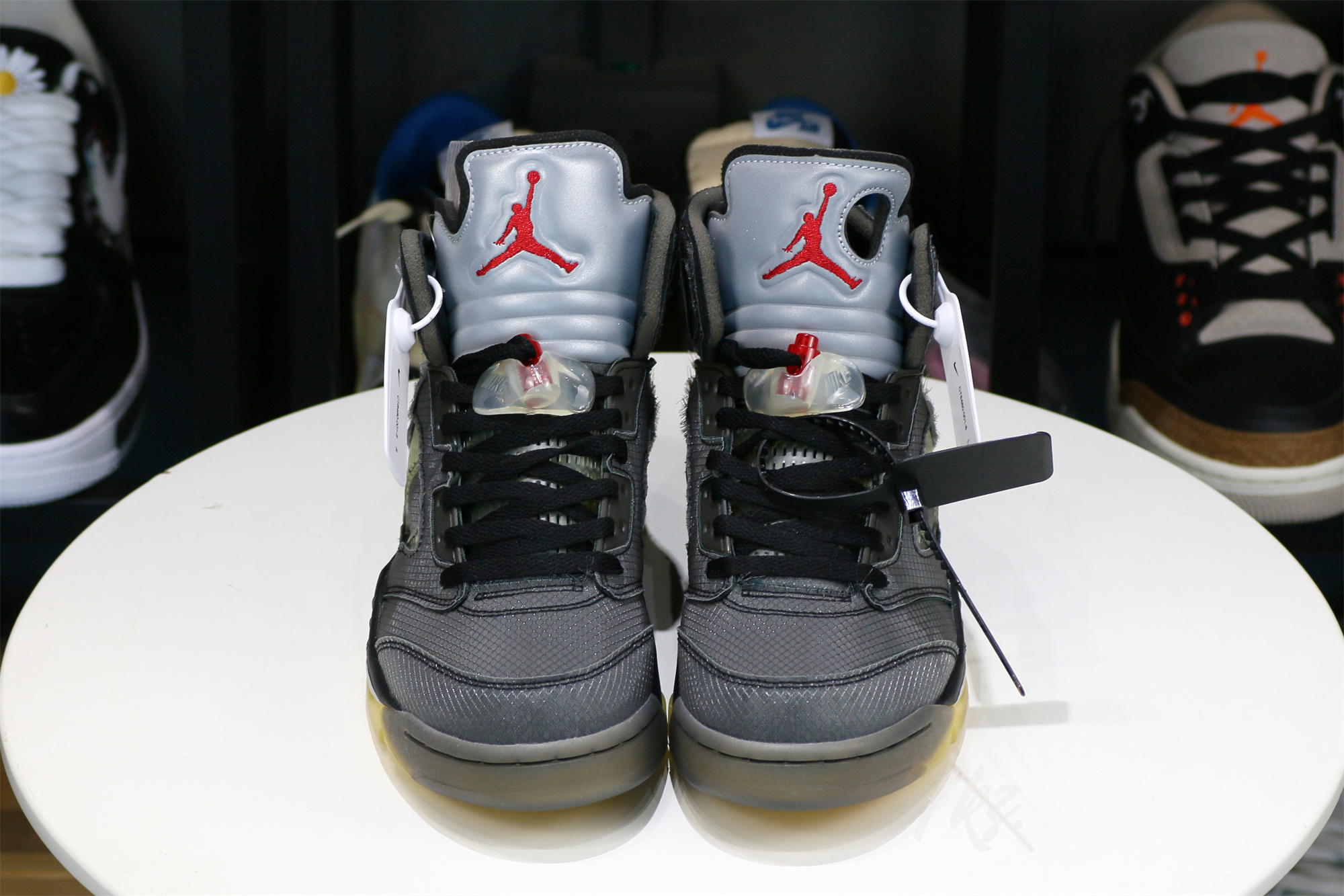 Off White x Air Jordan 5 Retro SP Muslin (LN5 A1 Batch)