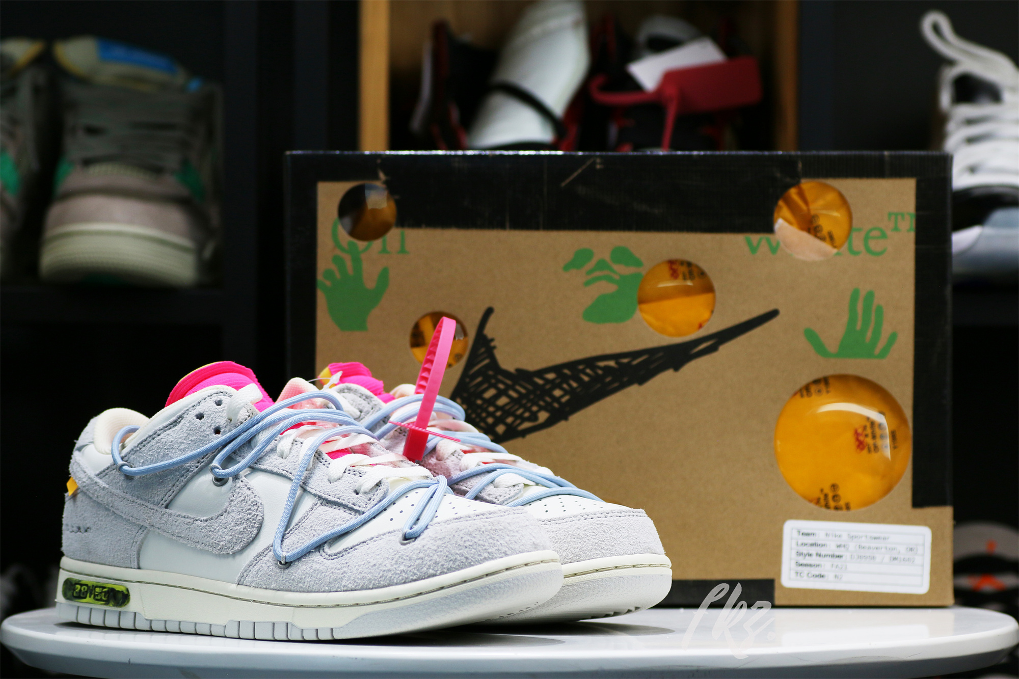 Nike Dunk Low Off-White Lot 38