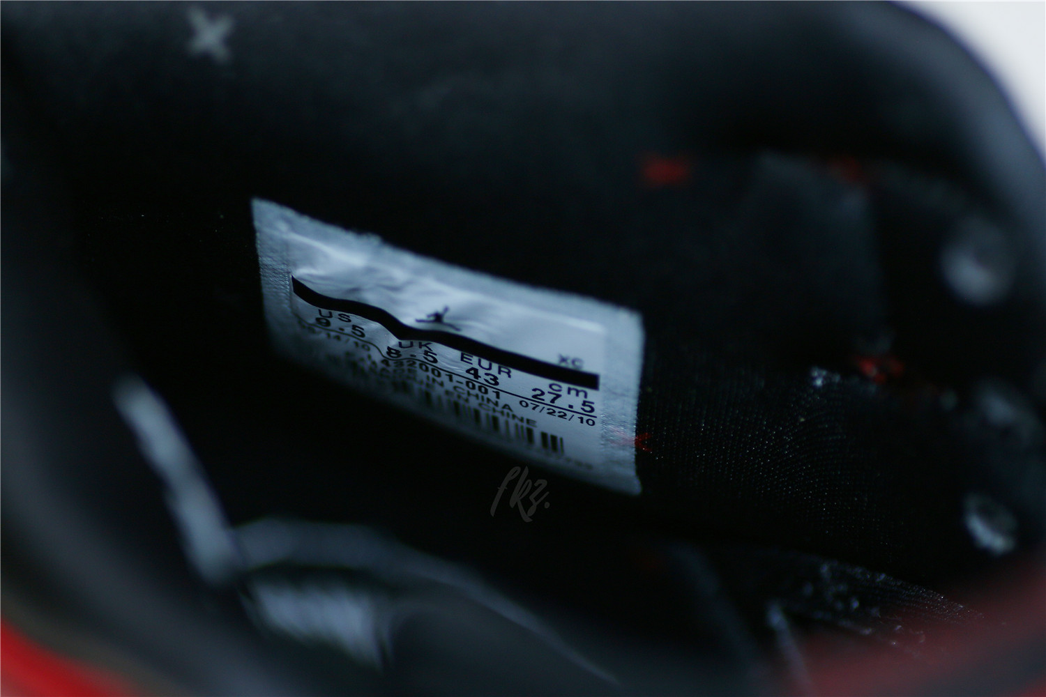 Air Jordan 1 OG Banned/Bred 2011 (LN5 A1 ,Deadstock,with tiny Flaws)