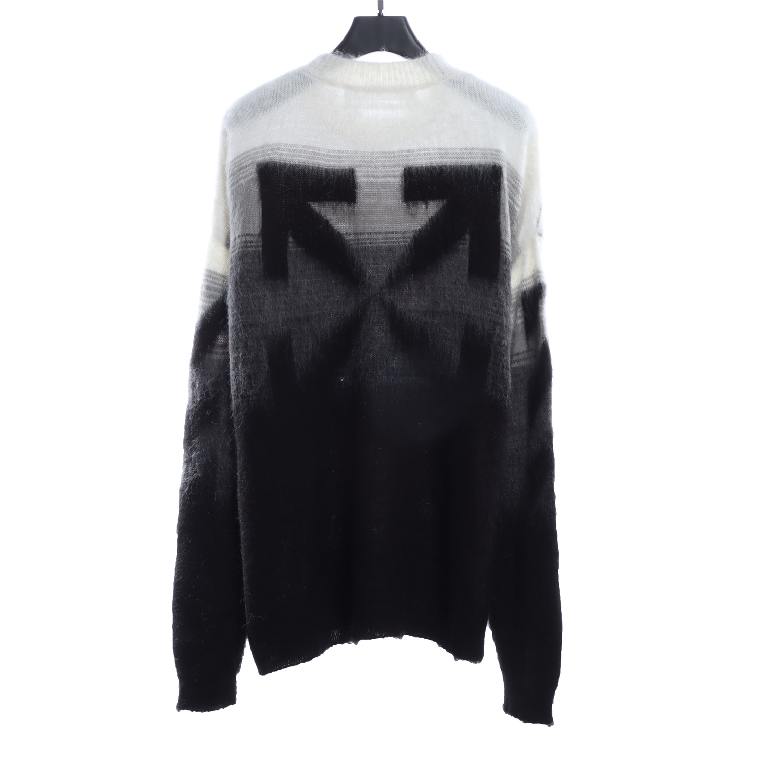 OFF WHITE Mohair Sweater Gradient
