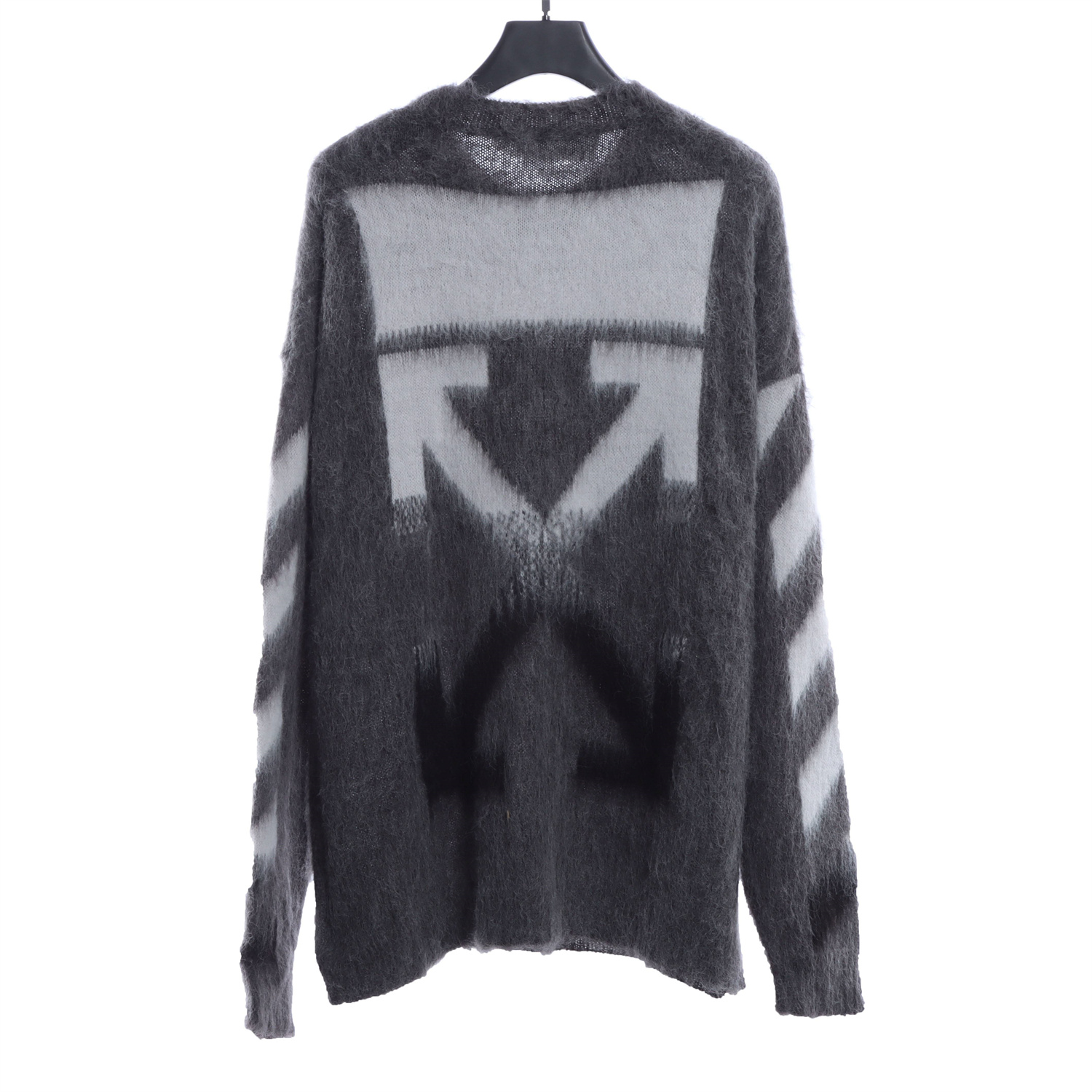 OFF WHITE Mohair Sweater Gradient 3