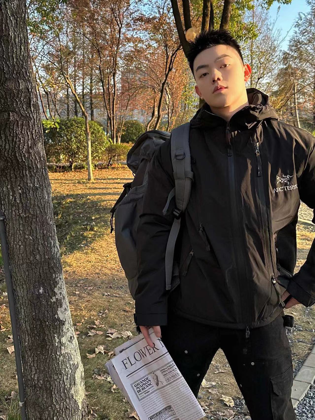 ARCTERYX MACAI LT 22fw hard shell hooded windproof waterproof down cotton jacke