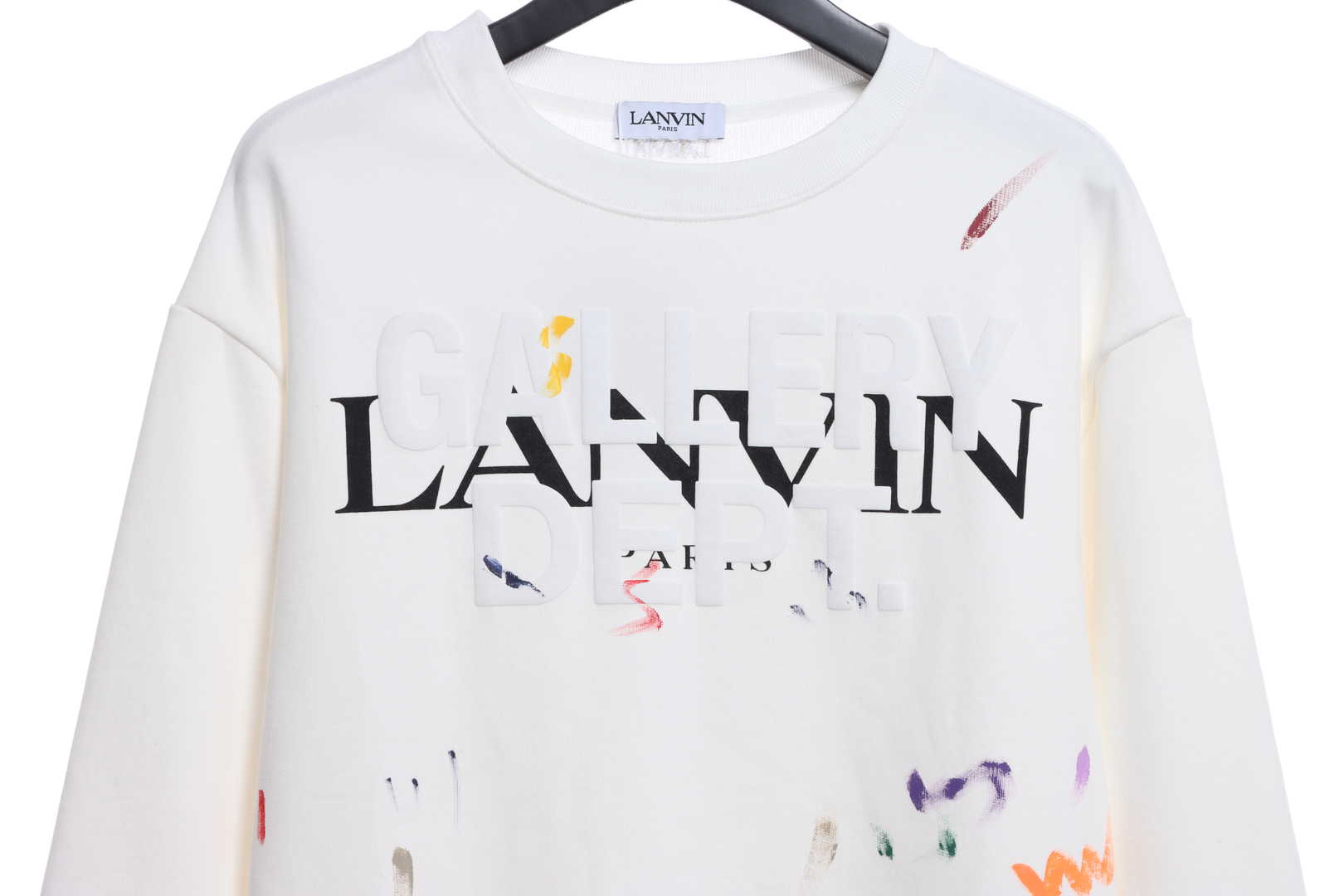 L-NV1N✖️G-ll3ry D3pt Limited Capsule Collection-Splash ink hand-painted sweater