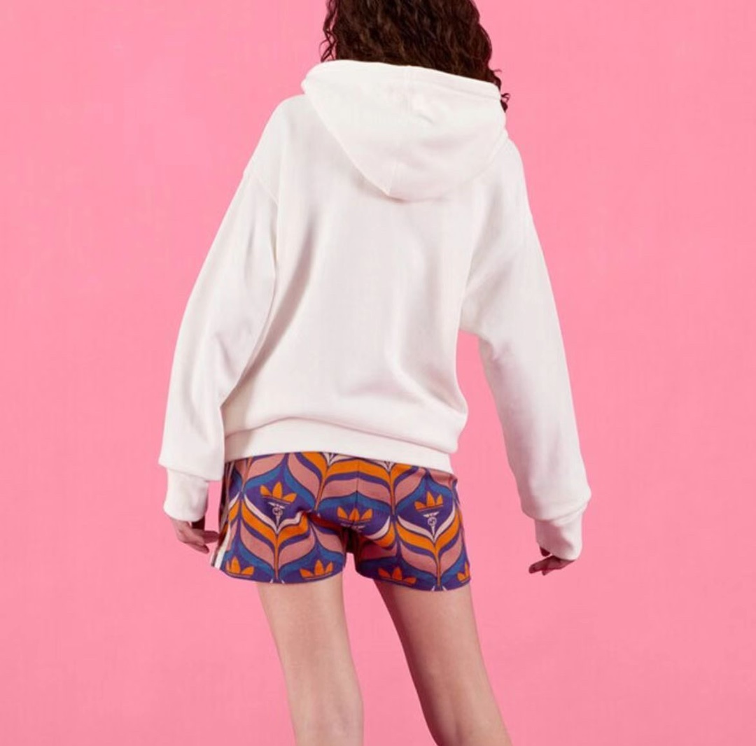 G family co-branded clover series embroidered LOGO hoodie