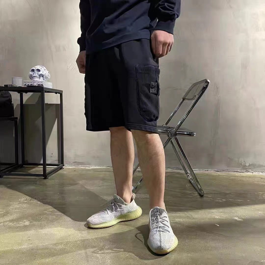 Stone island 21SS shadow series black label shorts