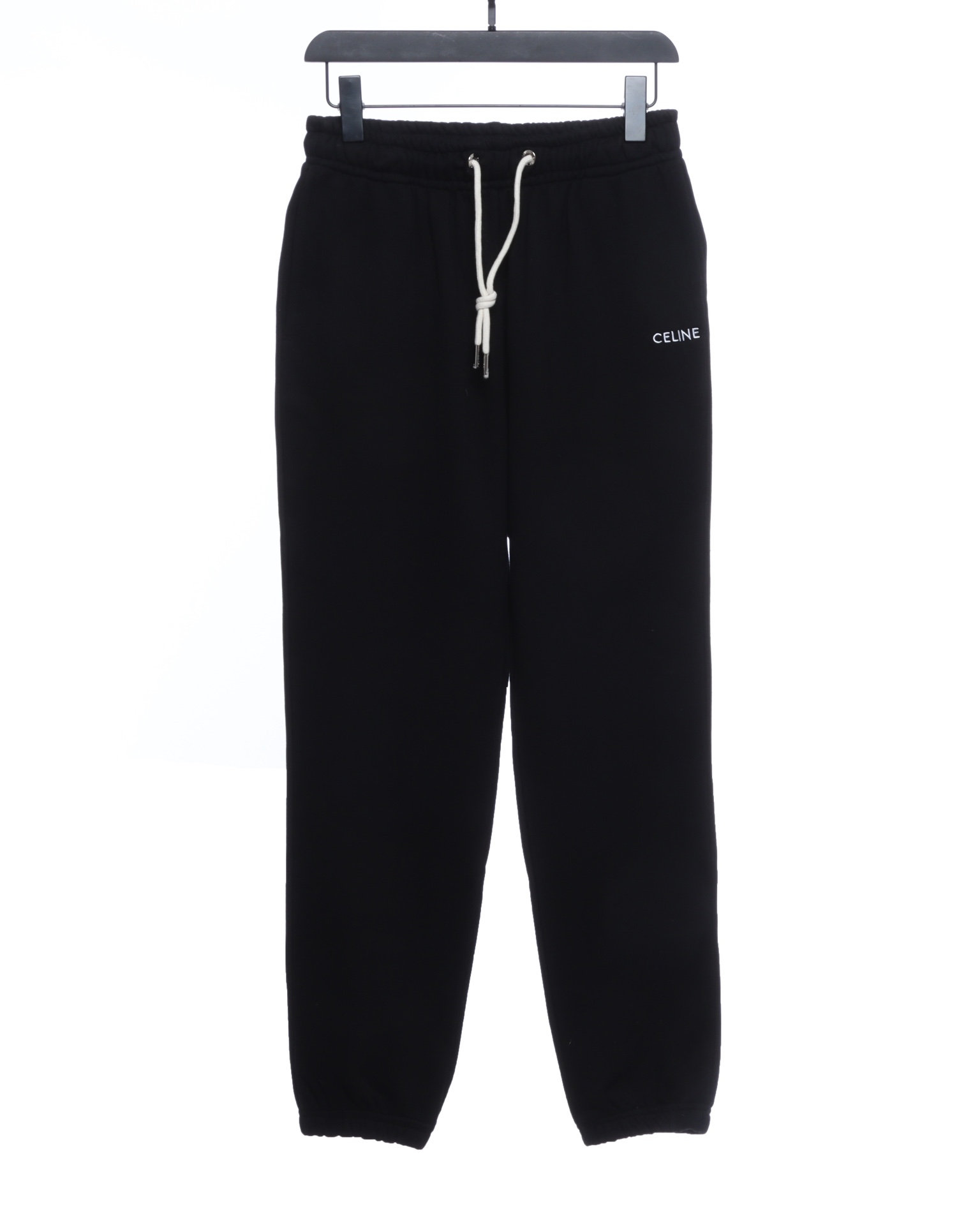 S-l3na capsule collection embroidered logo terry trousers