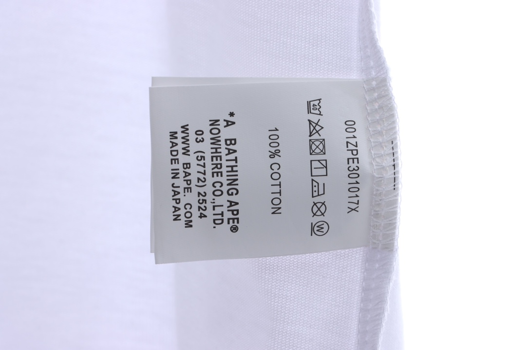 BAPE ape man colorful foam print short sleeves