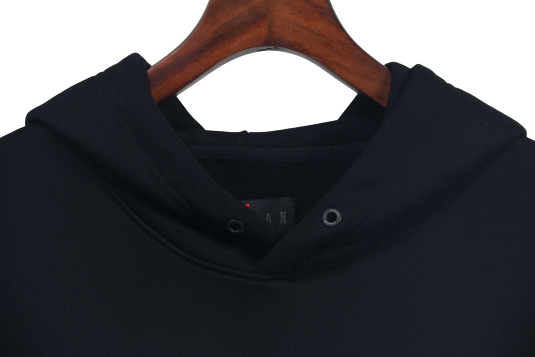 Jordan TS lightning tripartite joint portrait print hoodie