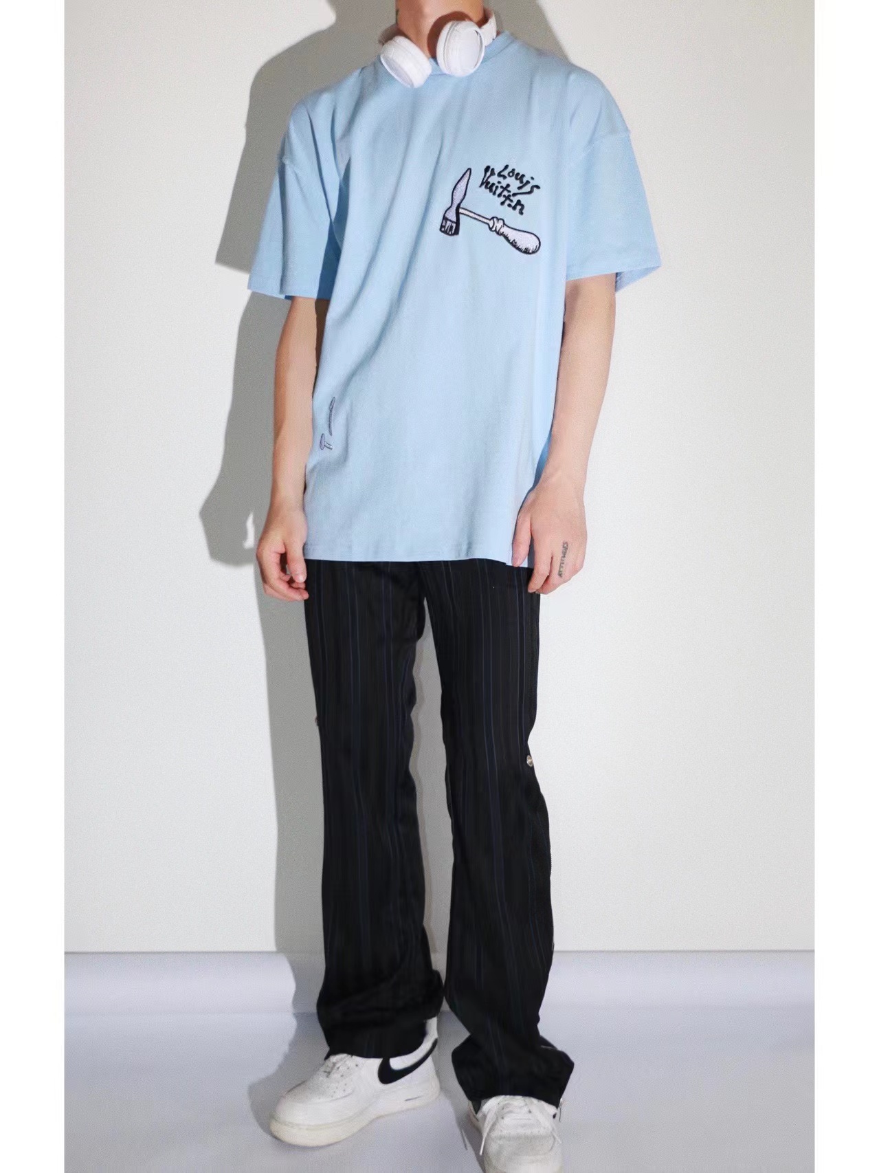 L5 23ss Tools Embroidered Short Sleeve T-Shirt