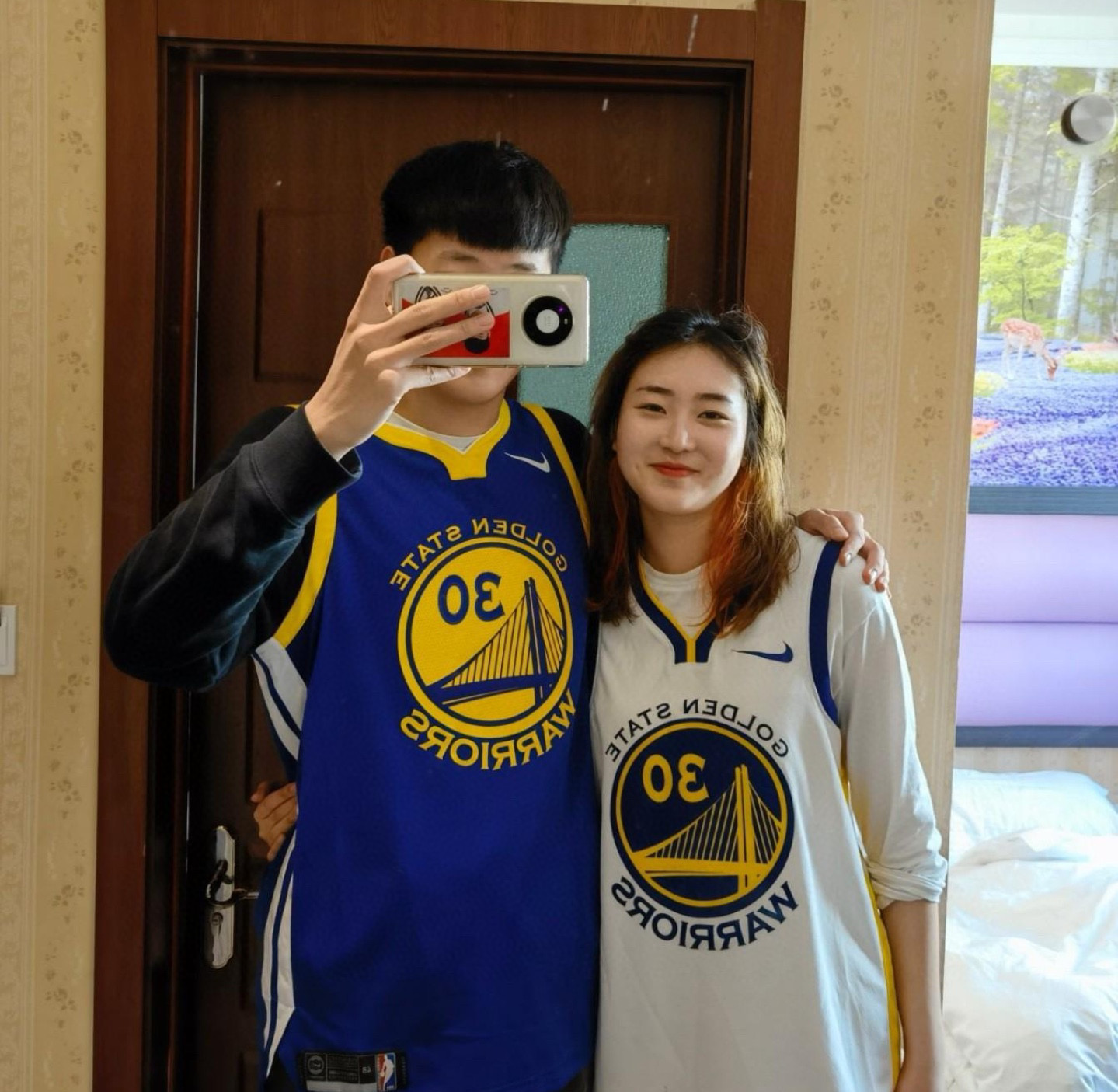 Golden State Warriors Curry No. 30 jersey