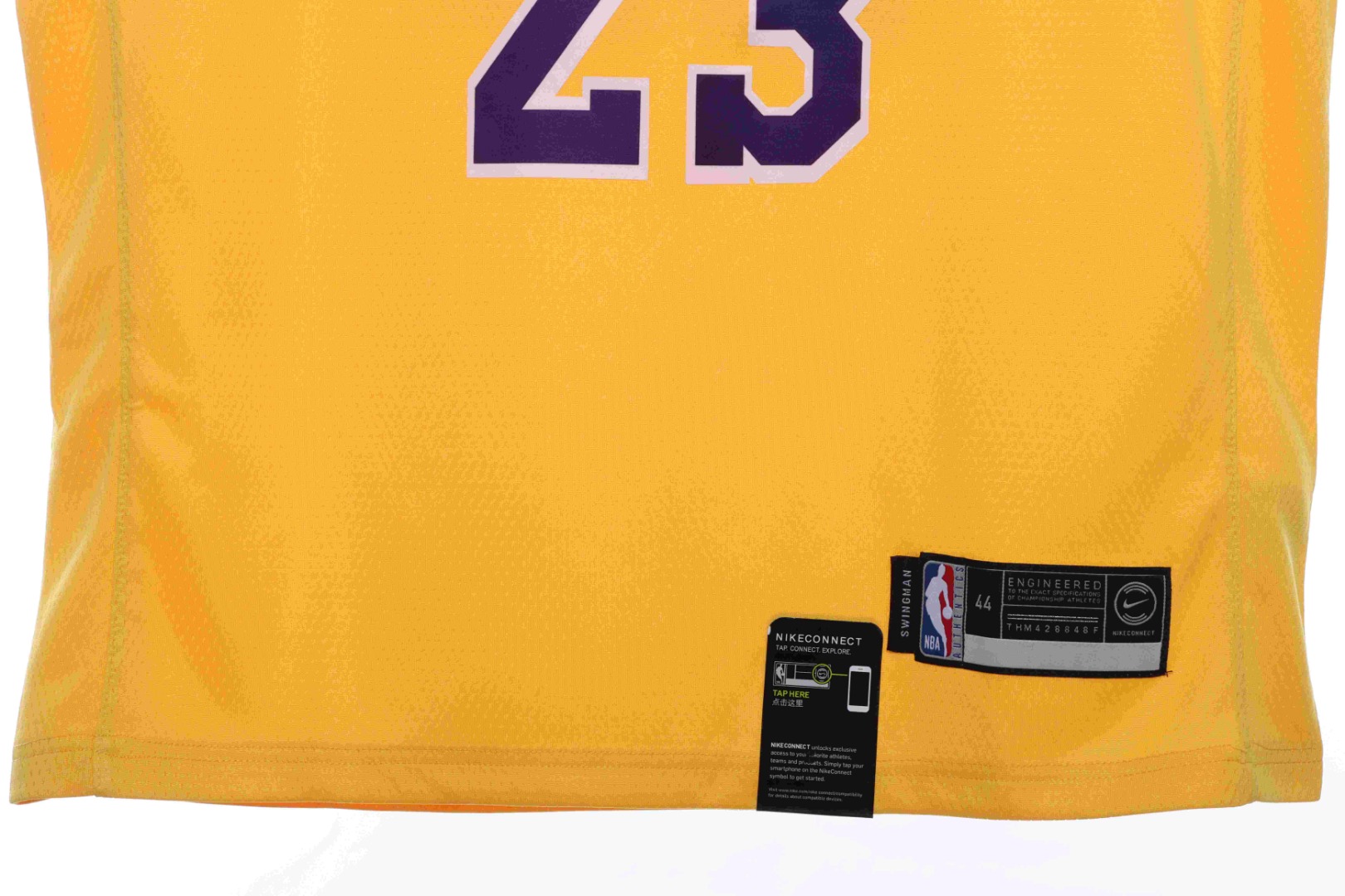 James Lakers home jersey No. 23
