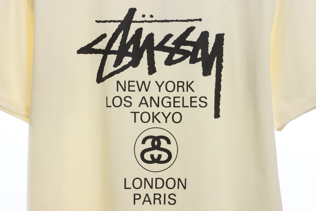 Stussy Classic World Tour Printing short sleeves