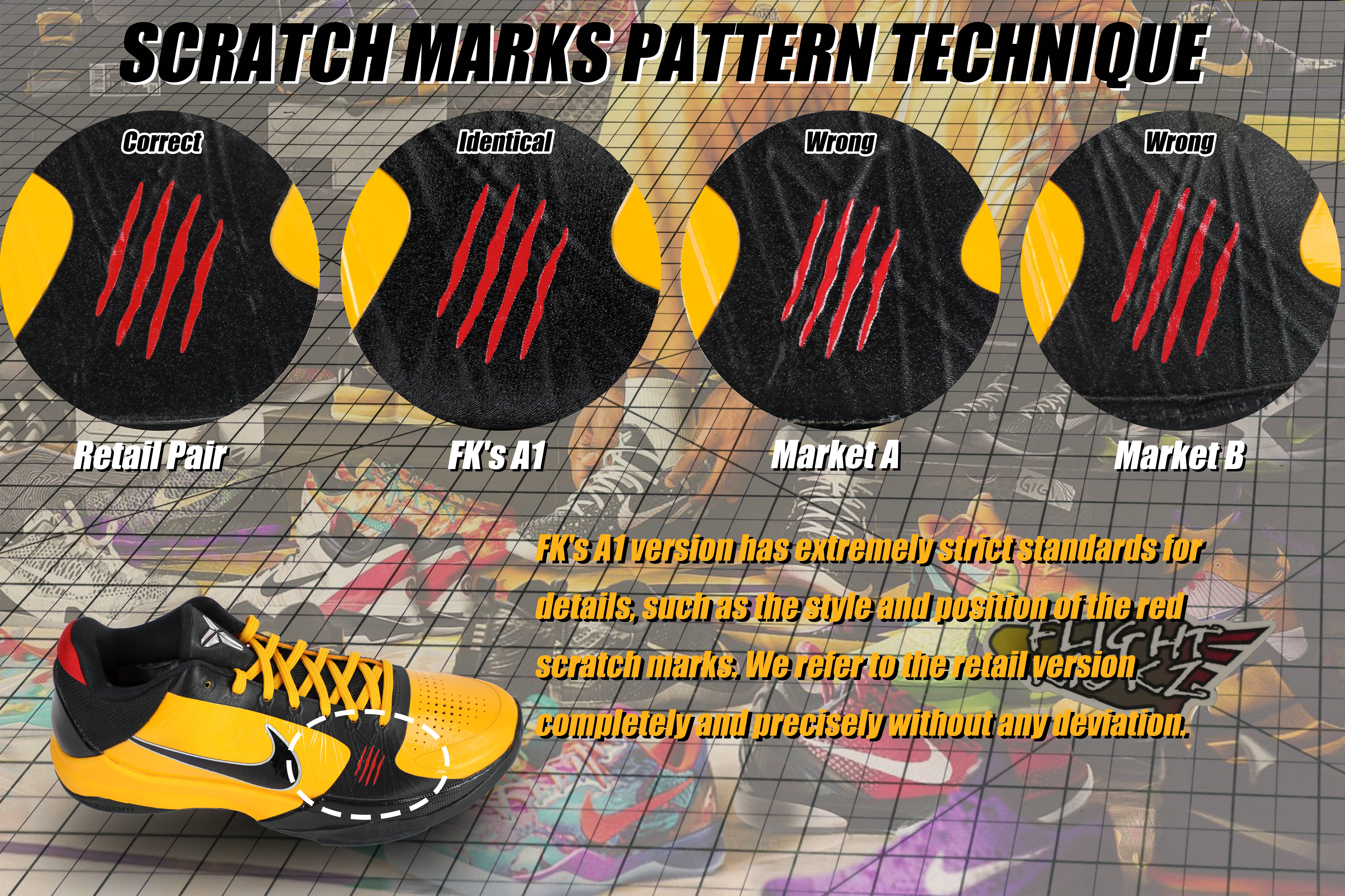 Nike Kobe 5 Protro Bruce Lee (Up to Size 14）(A1 Batch)