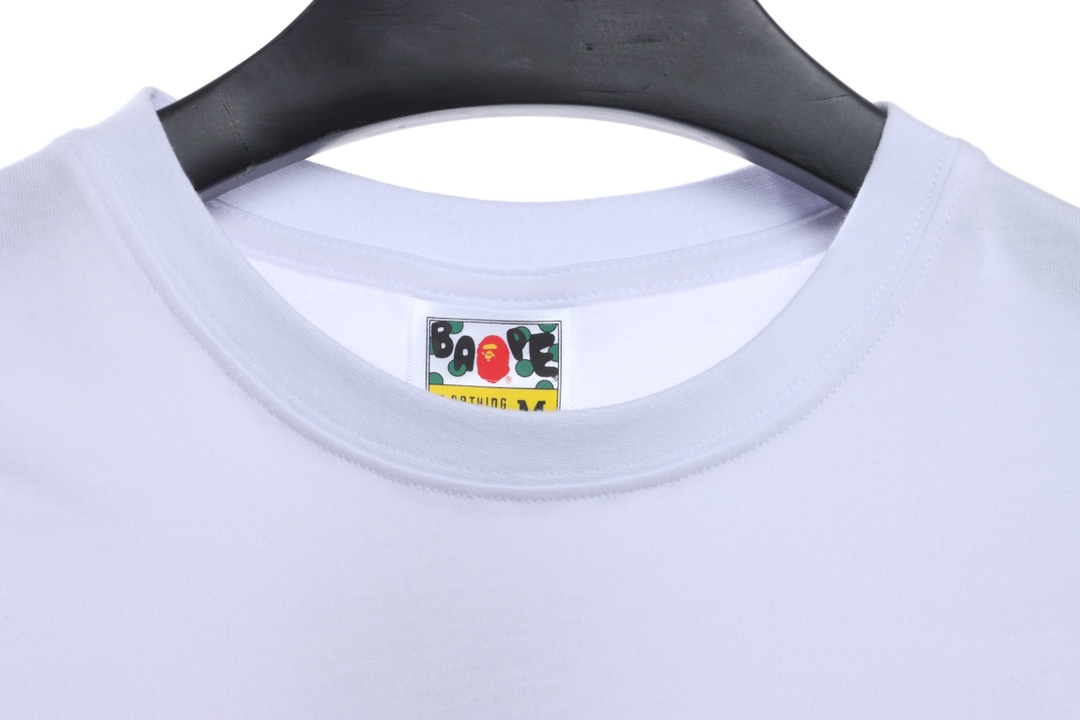 BAPE ape head crazy world series short sleeves