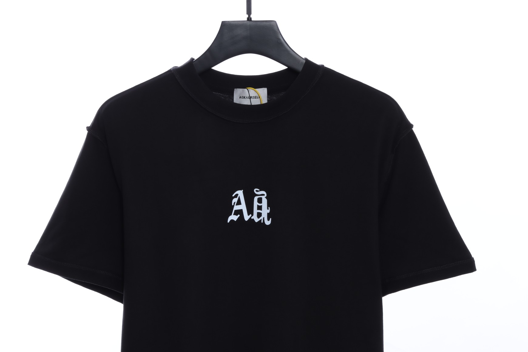 ASK Sky Symphony Reflective Letter Print Short Sleeves