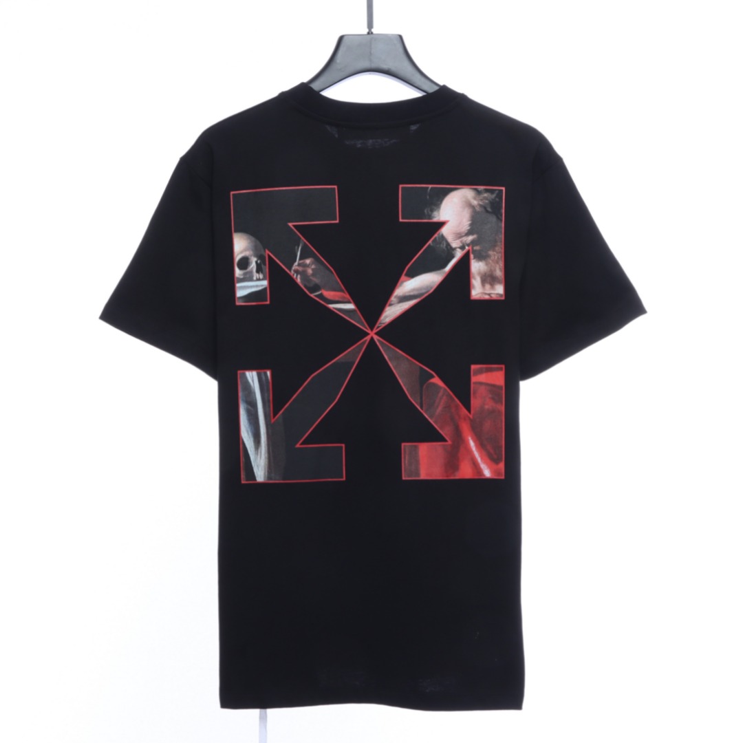 OW red religious short sleeve