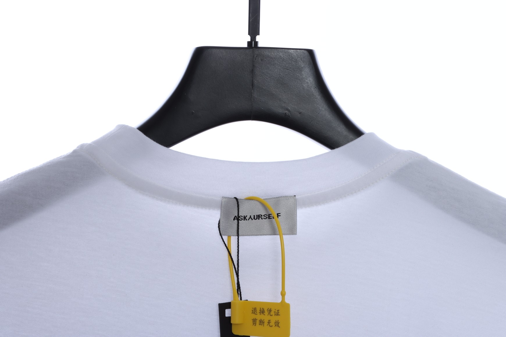 ASK Sky Symphony Reflective Letter Print Short Sleeves