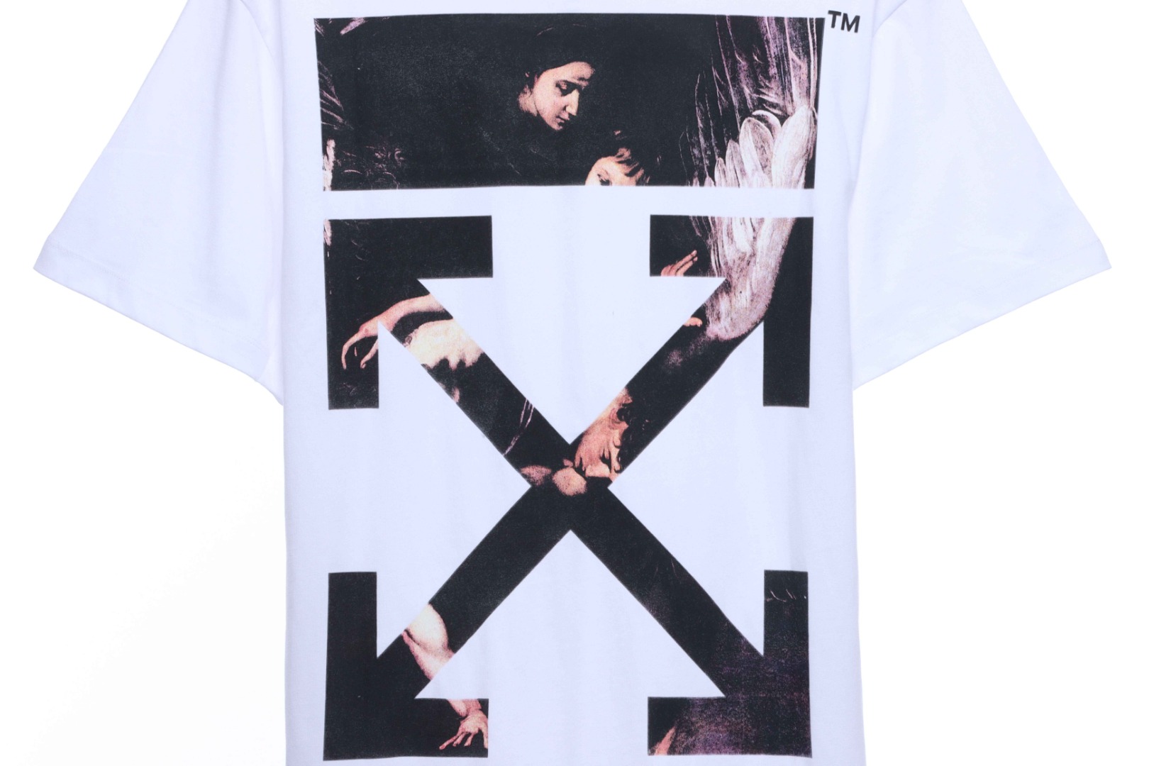 OW angel oil painting short sleeve